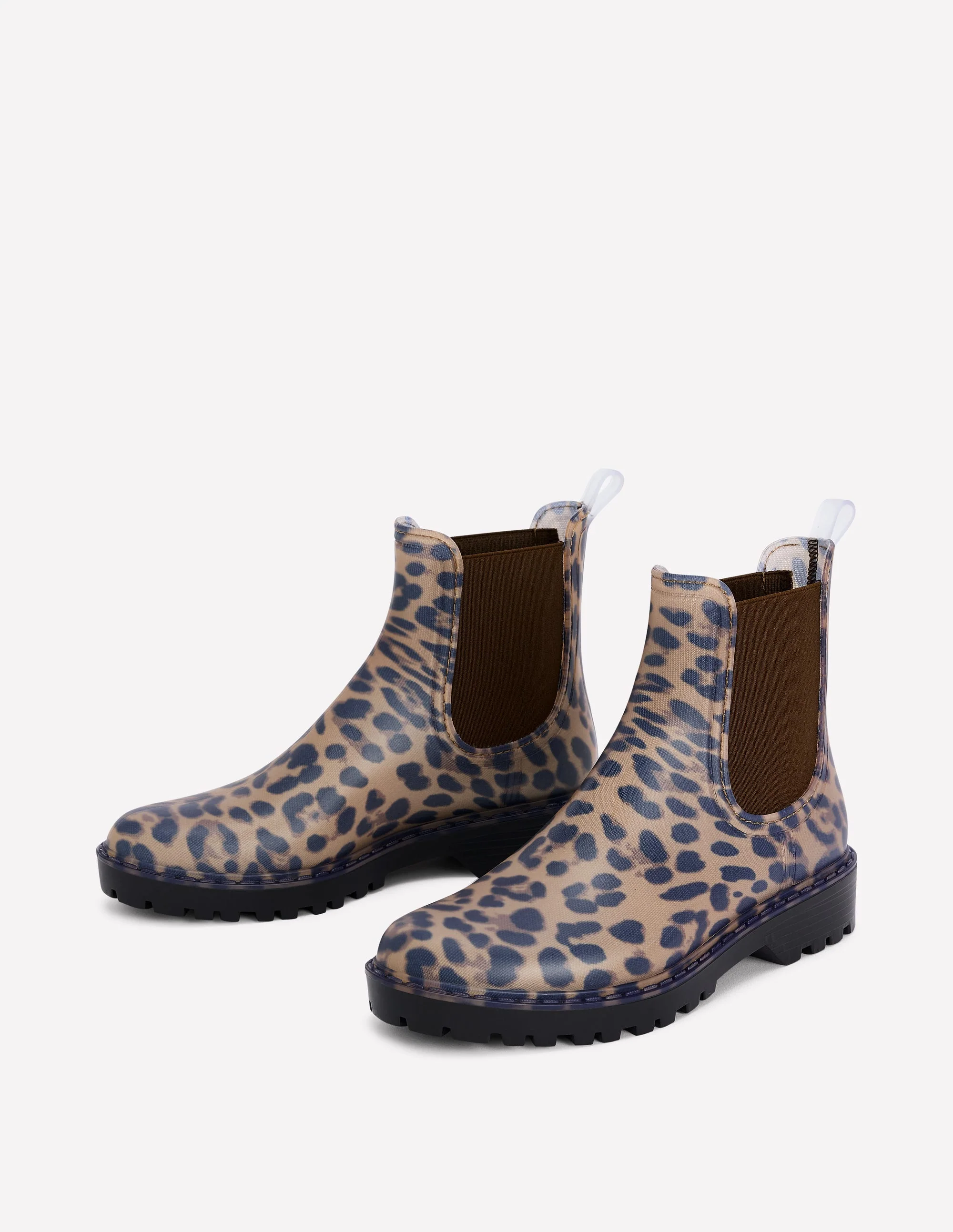 Chelsea Wellie Boots-Leopard - Image 3