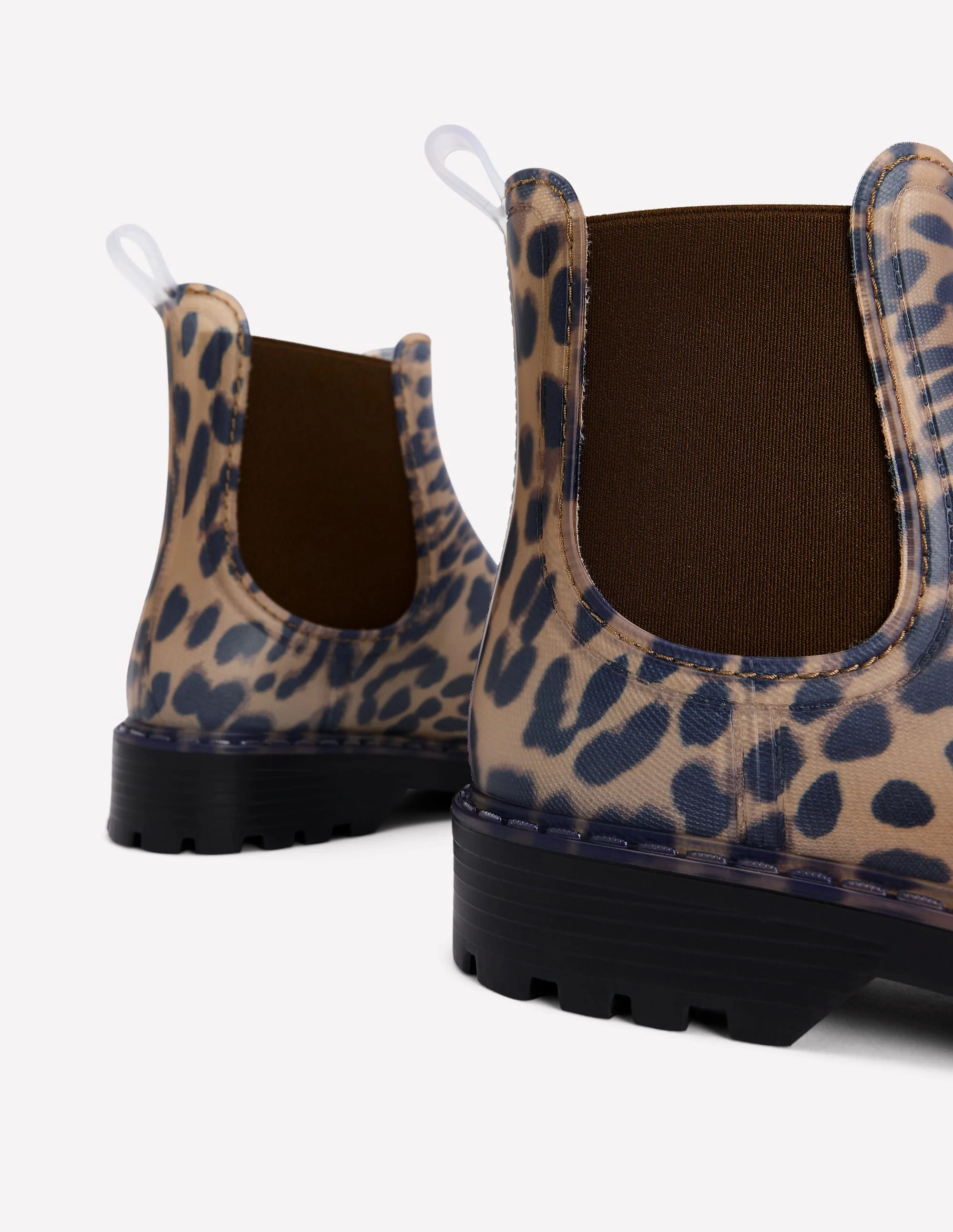 Chelsea Wellie Boots-Leopard - Image 4