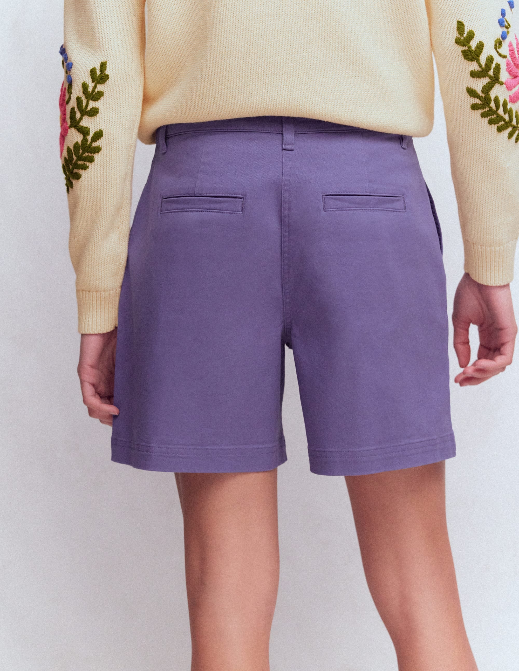 Chino Shorts-Purple Thistle - Image 3