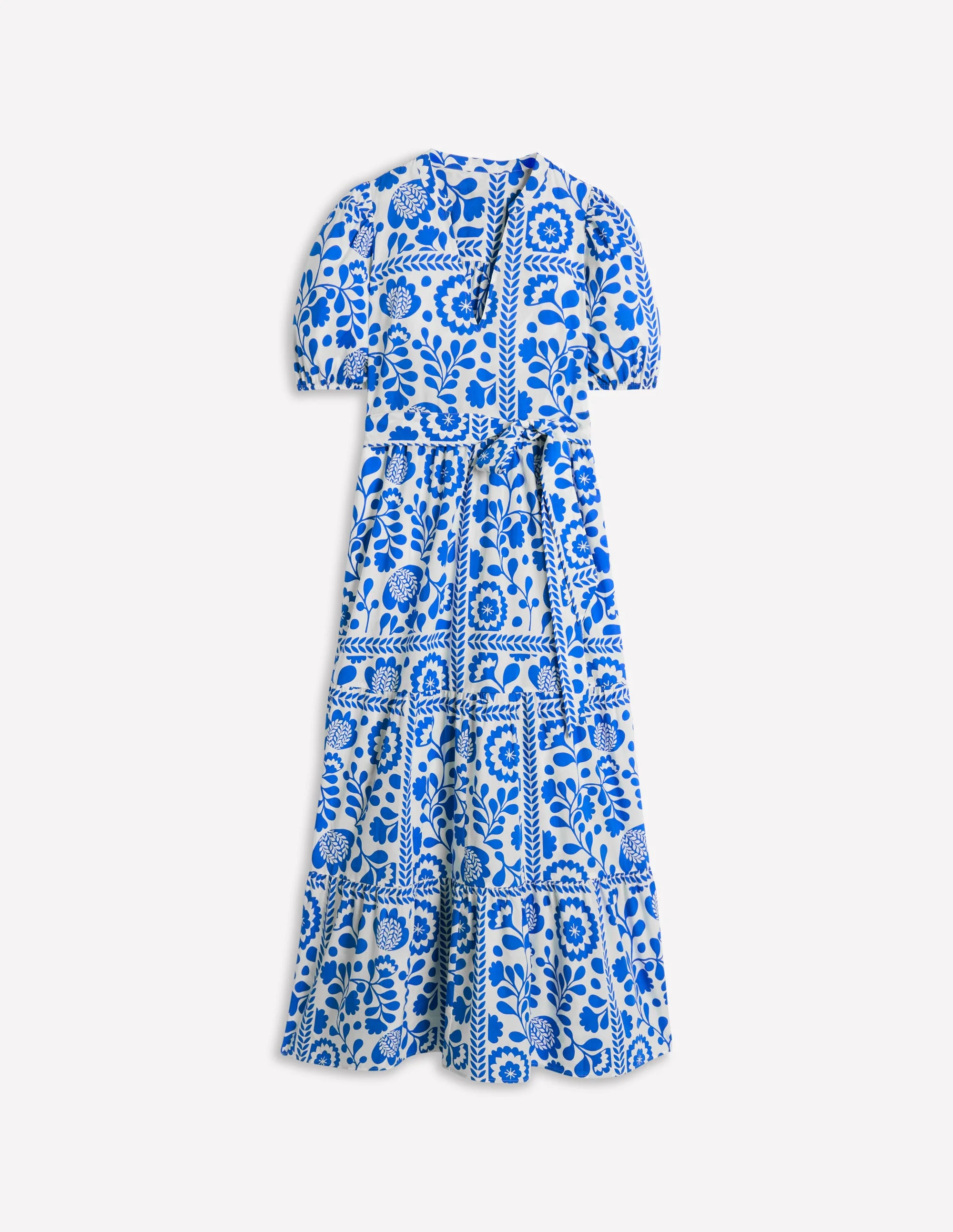 Christabel Cotton Midi Dress-Cotton Broderie - Image 5
