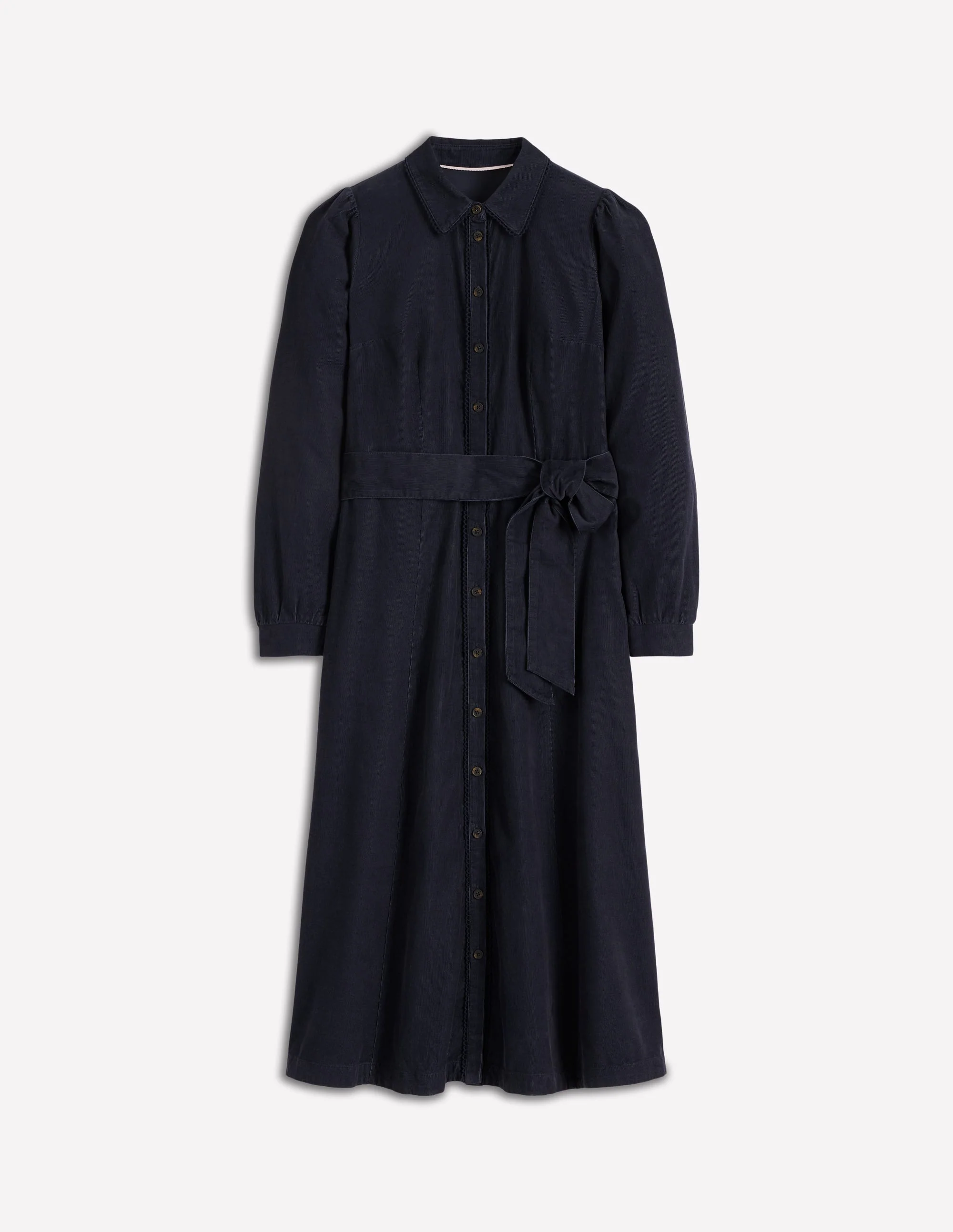 Clara Cord Midi Dress-Midnight Blue - Image 6
