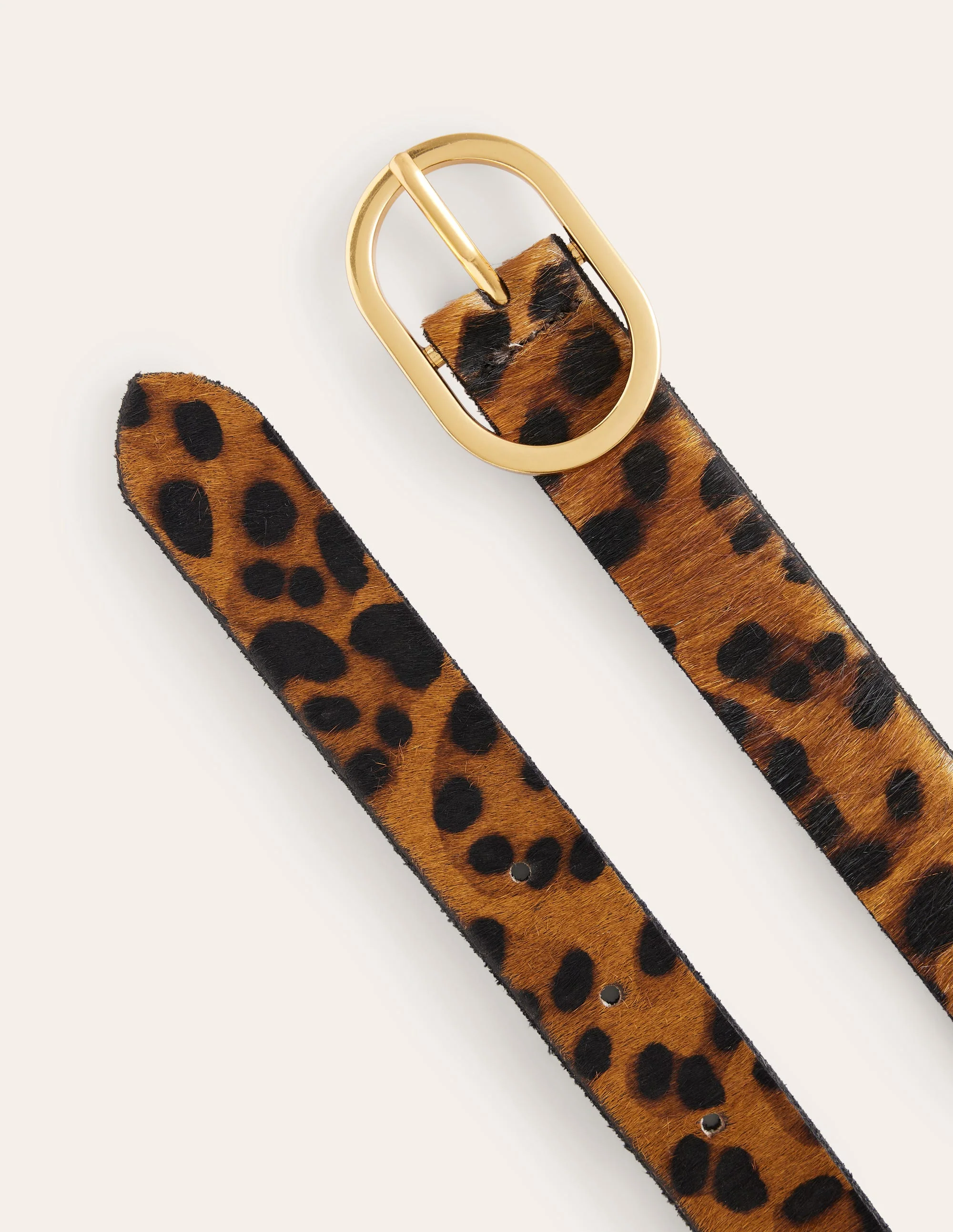 Classic Leather Belt-Leopard - Image 3