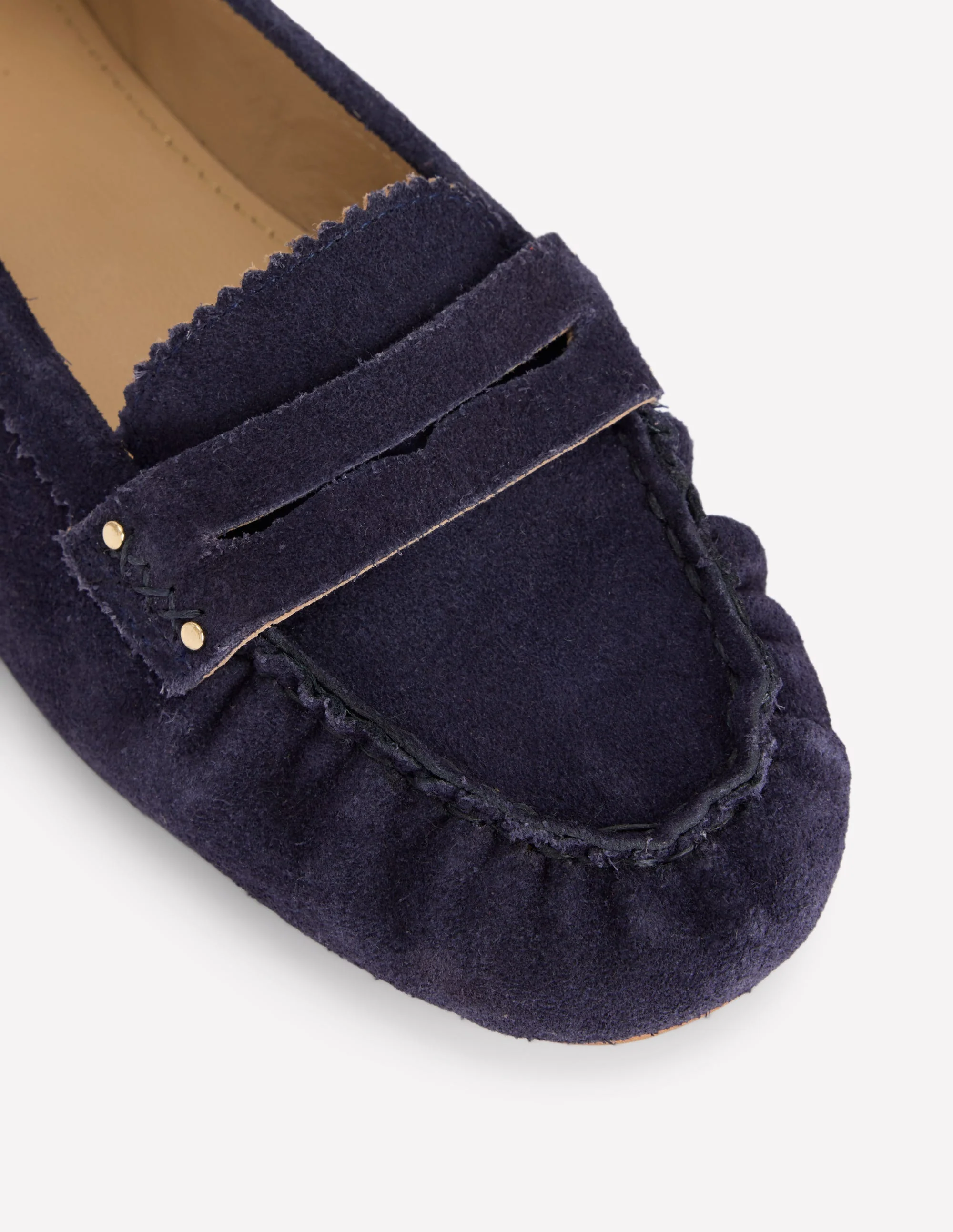 Classic Penny Loafers-Dark Navy - Image 4