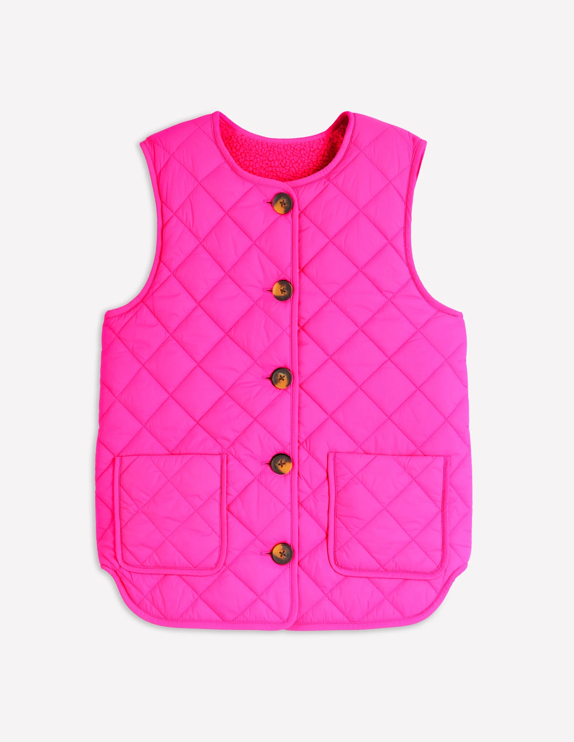 Clerkenwell Reversible Gilet-Pink Ribbon - Image 6