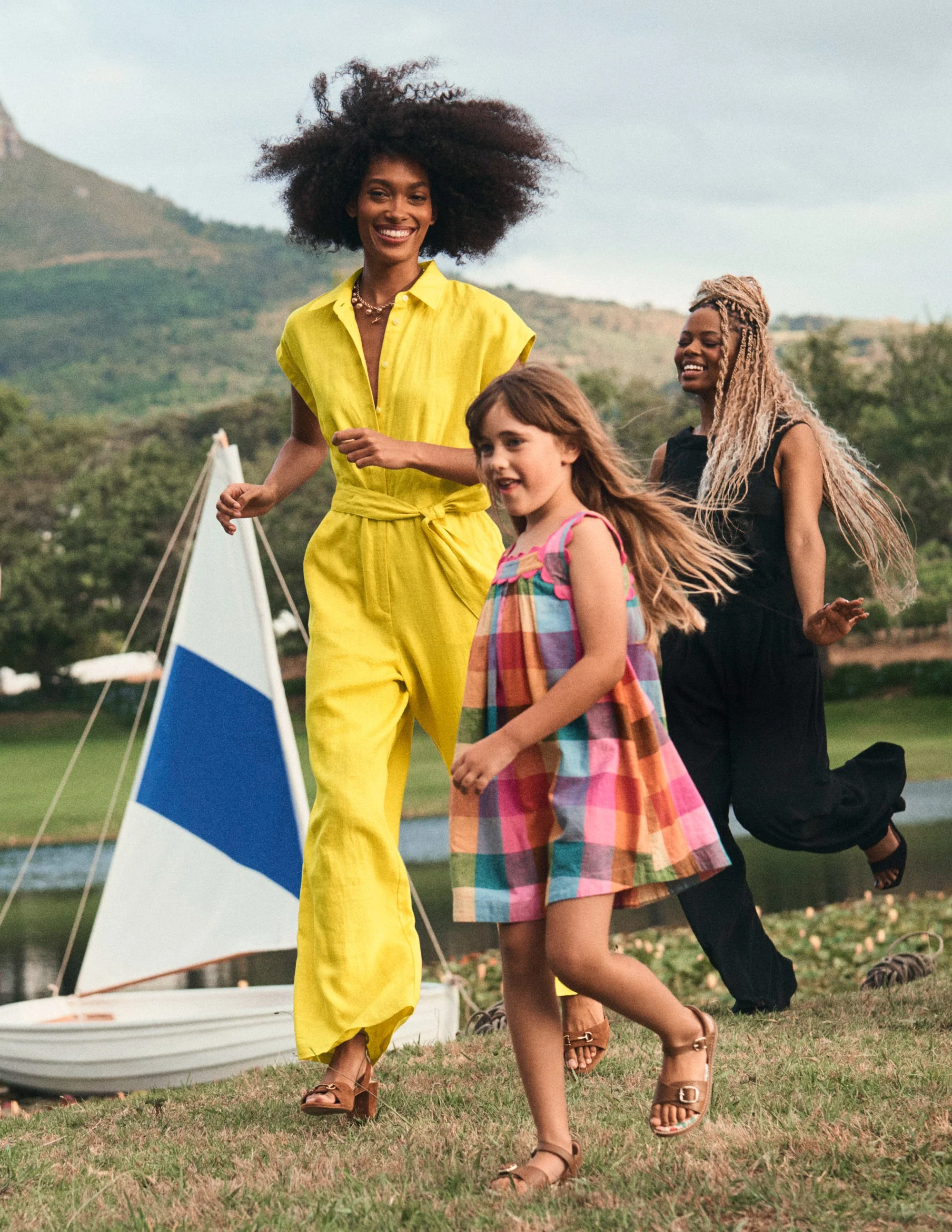 Colette Linen Jumpsuit-Pineapple Yellow - Image 5