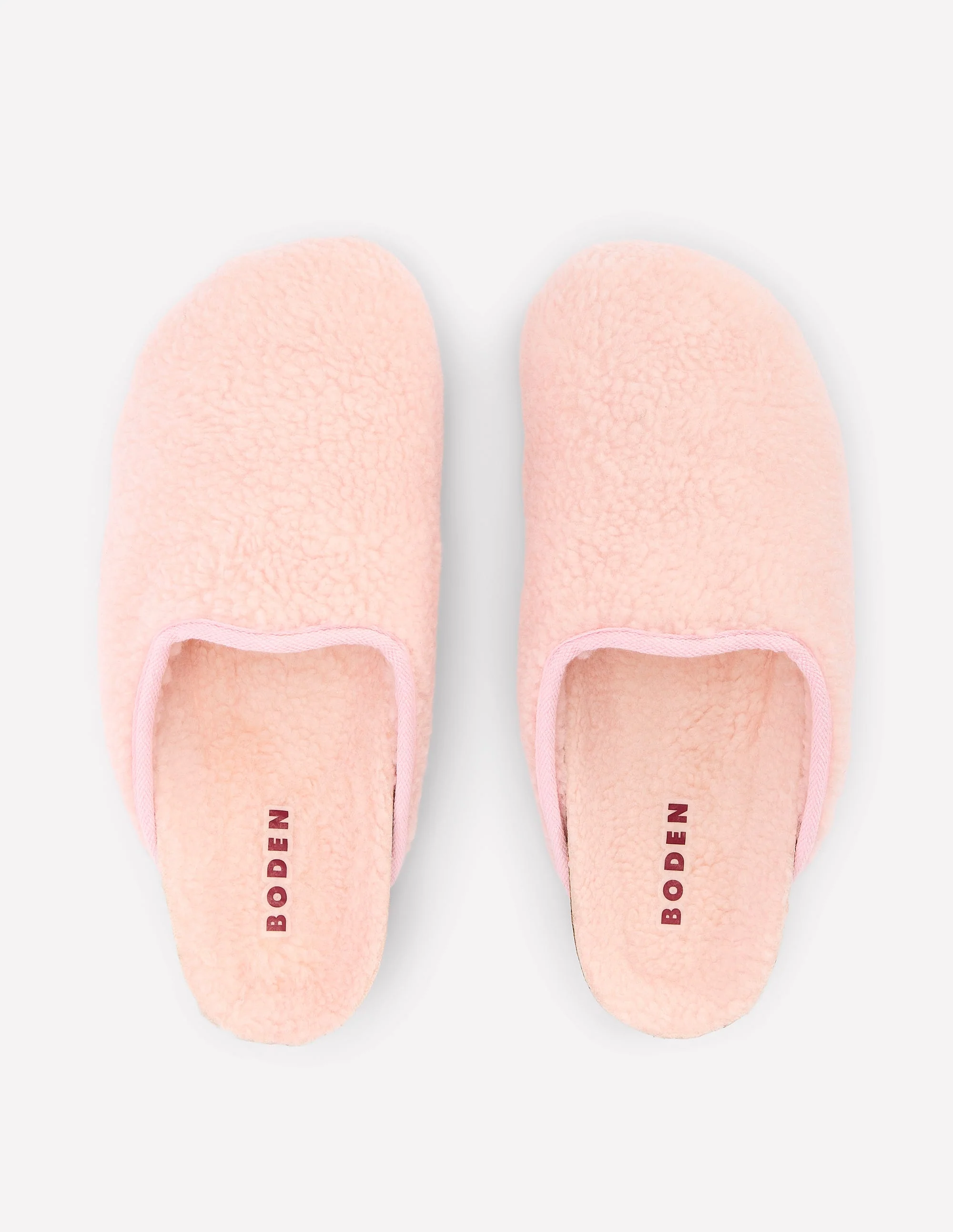 Contrast Sole Mule Slippers-Pink - Image 5