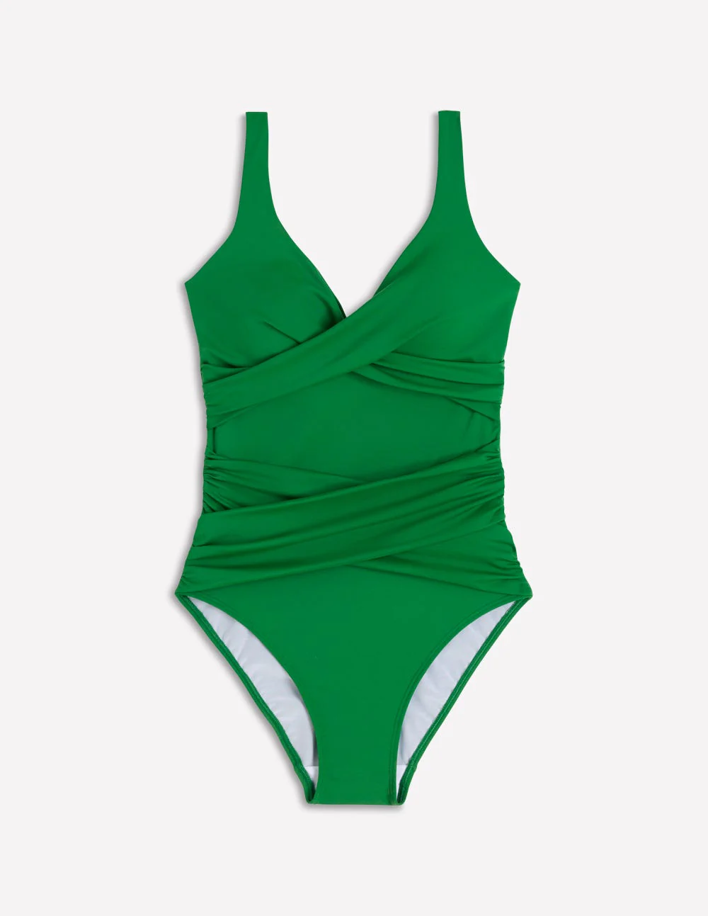 Cross Wrap Swimsuit-Verde - Image 6