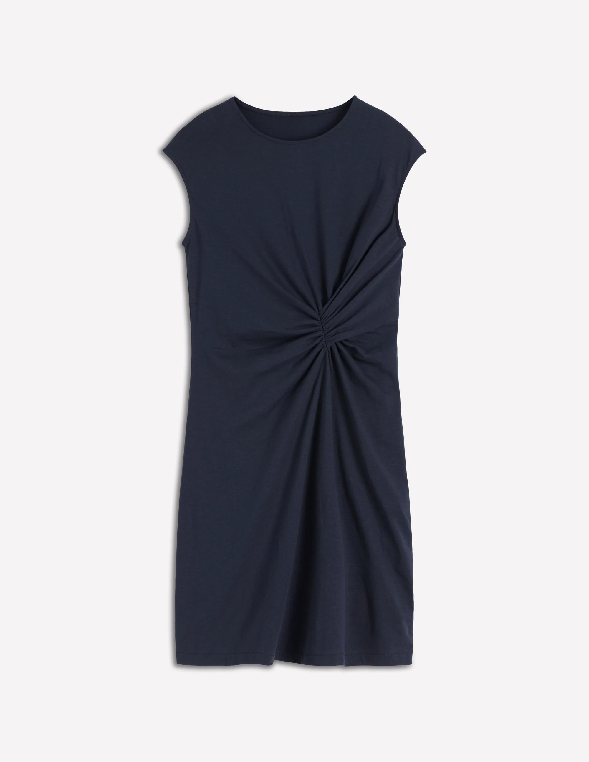 Delilah Twist Short Dress-Navy - Image 6