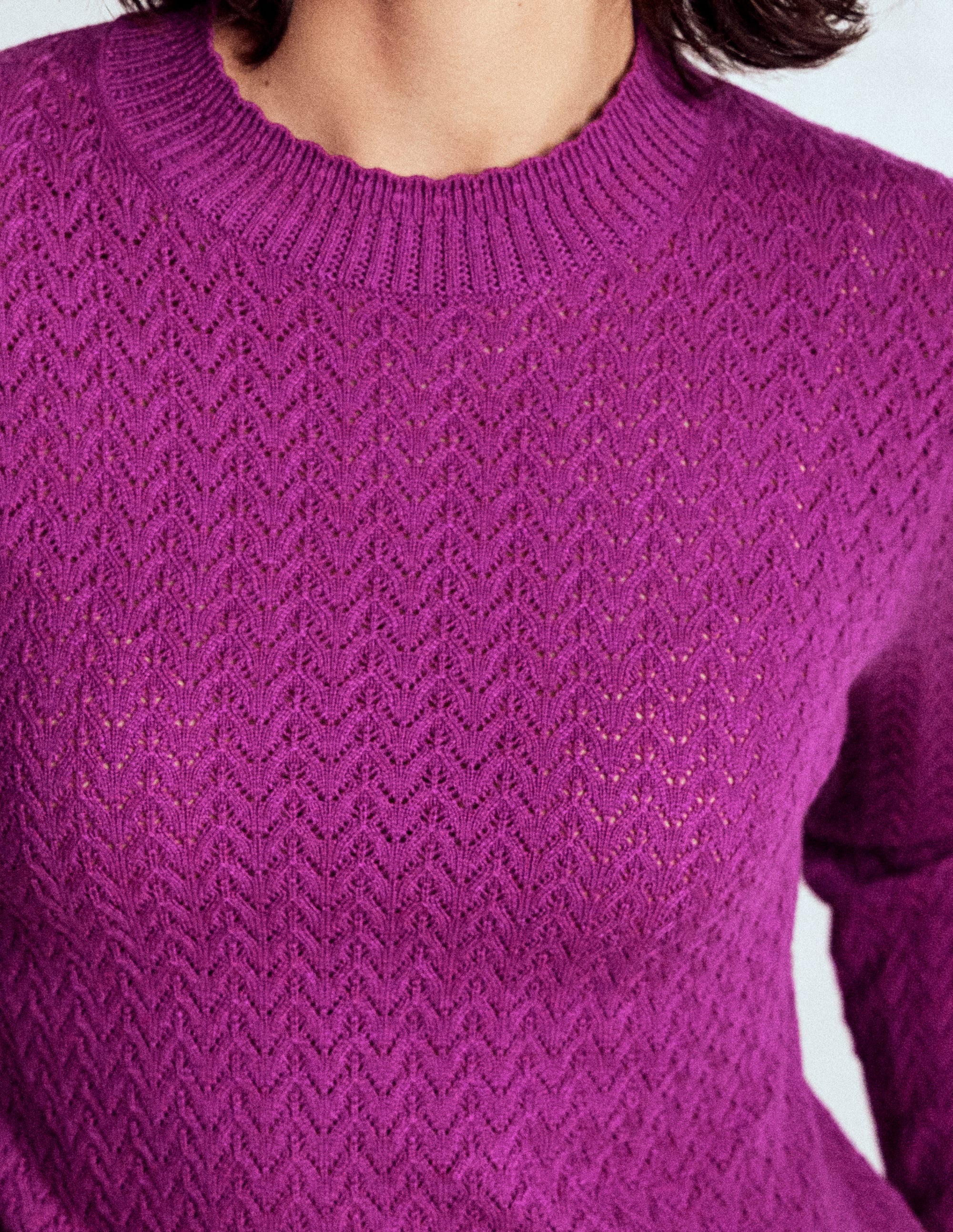 Diane Pointelle Jumper-Regal Purple - Image 2