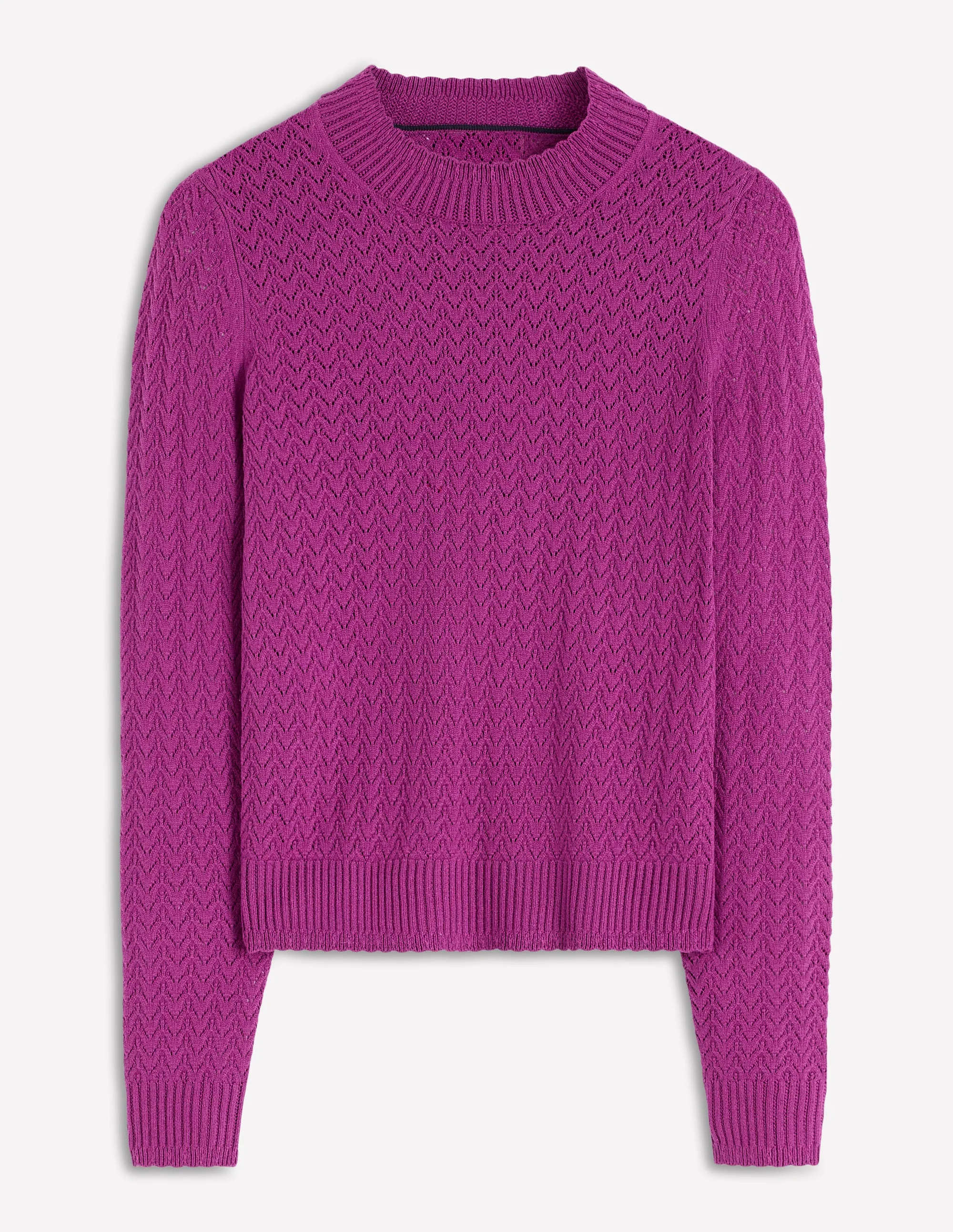 Diane Pointelle Jumper-Regal Purple - Image 5