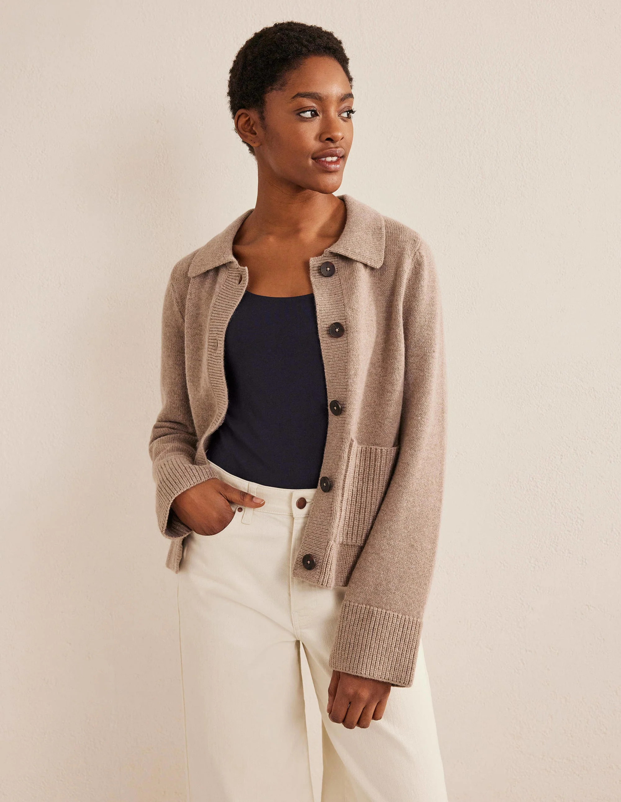 Double Layer Front Top-Navy - Image 4