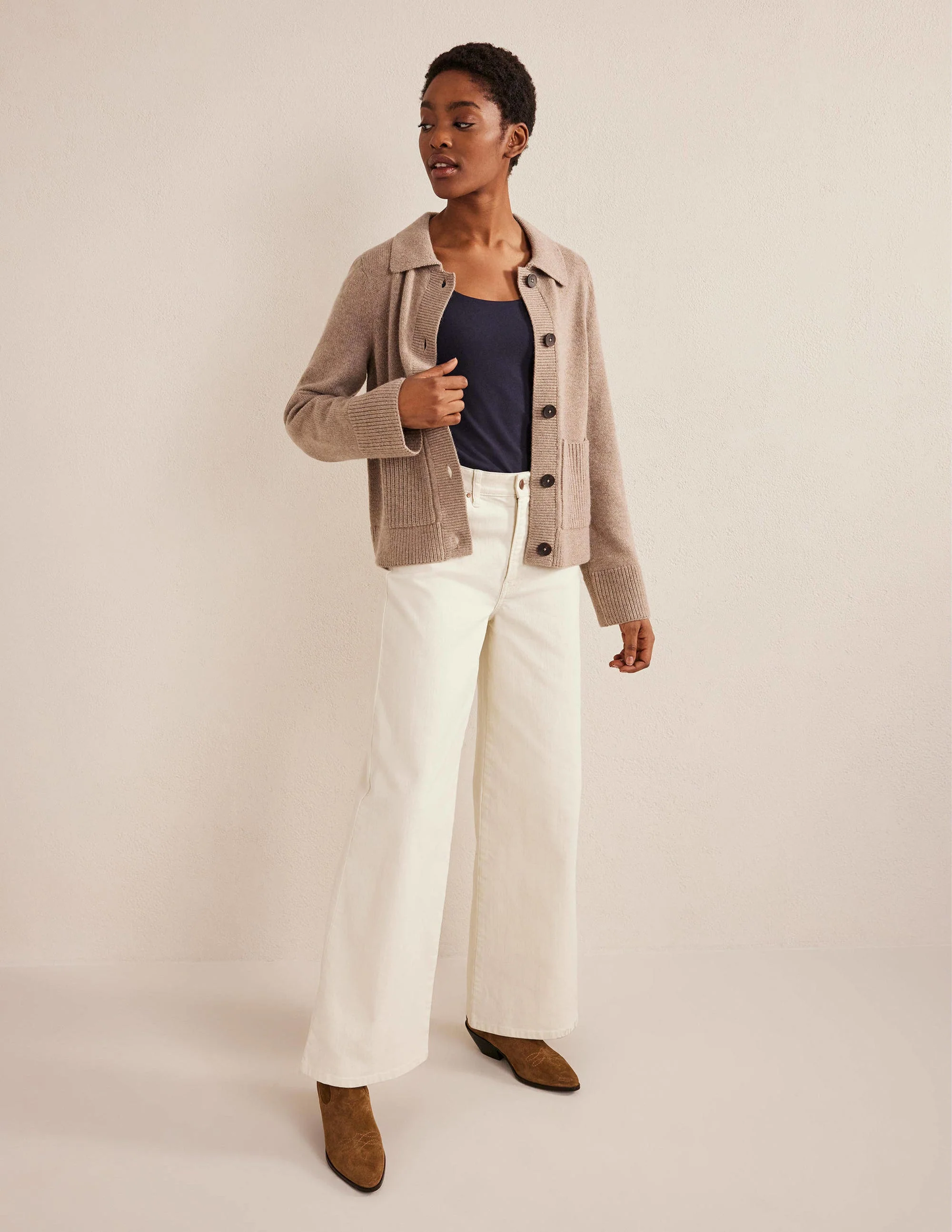 Double Layer Front Top-Navy - Image 5