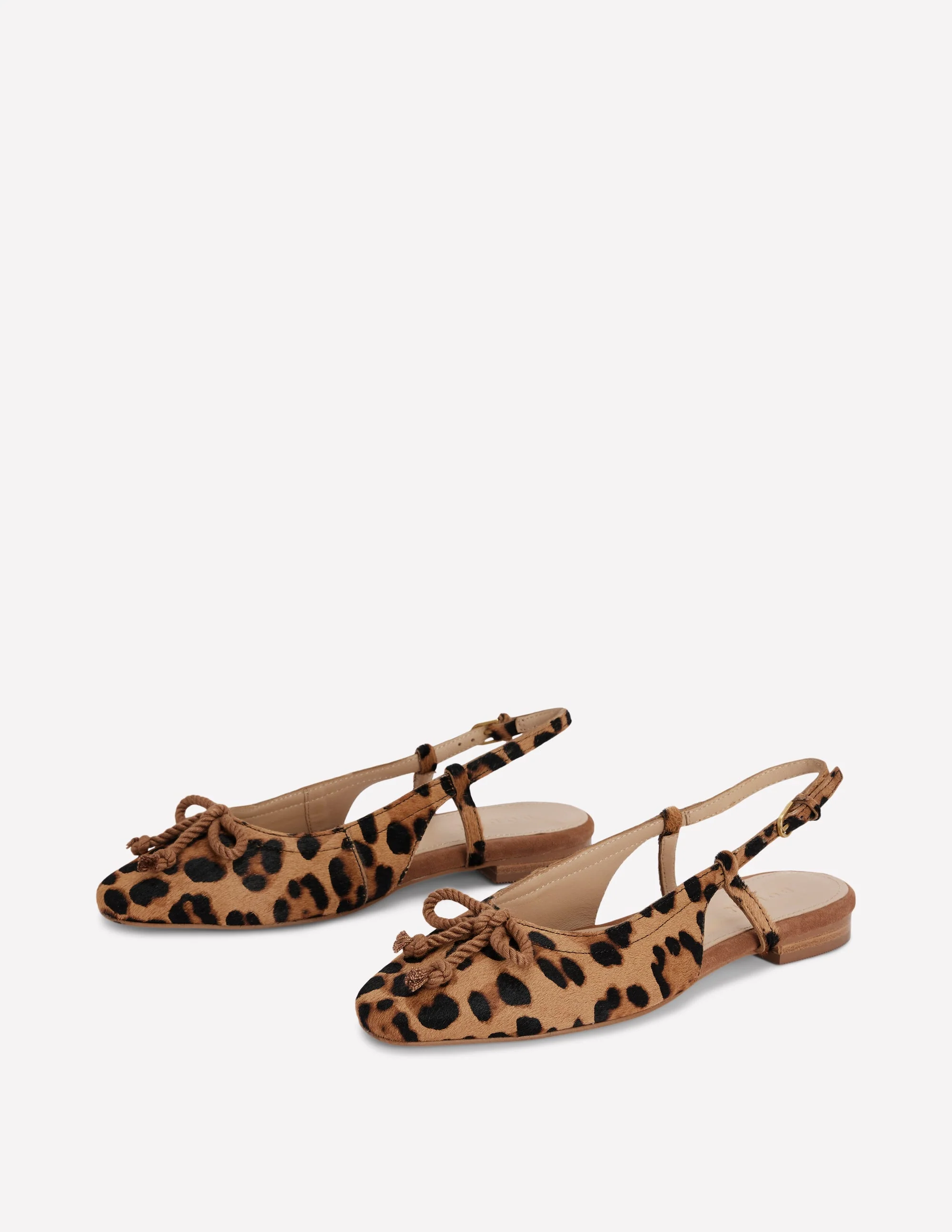 Easy Slingback Flats-Classic Leopard - Image 3