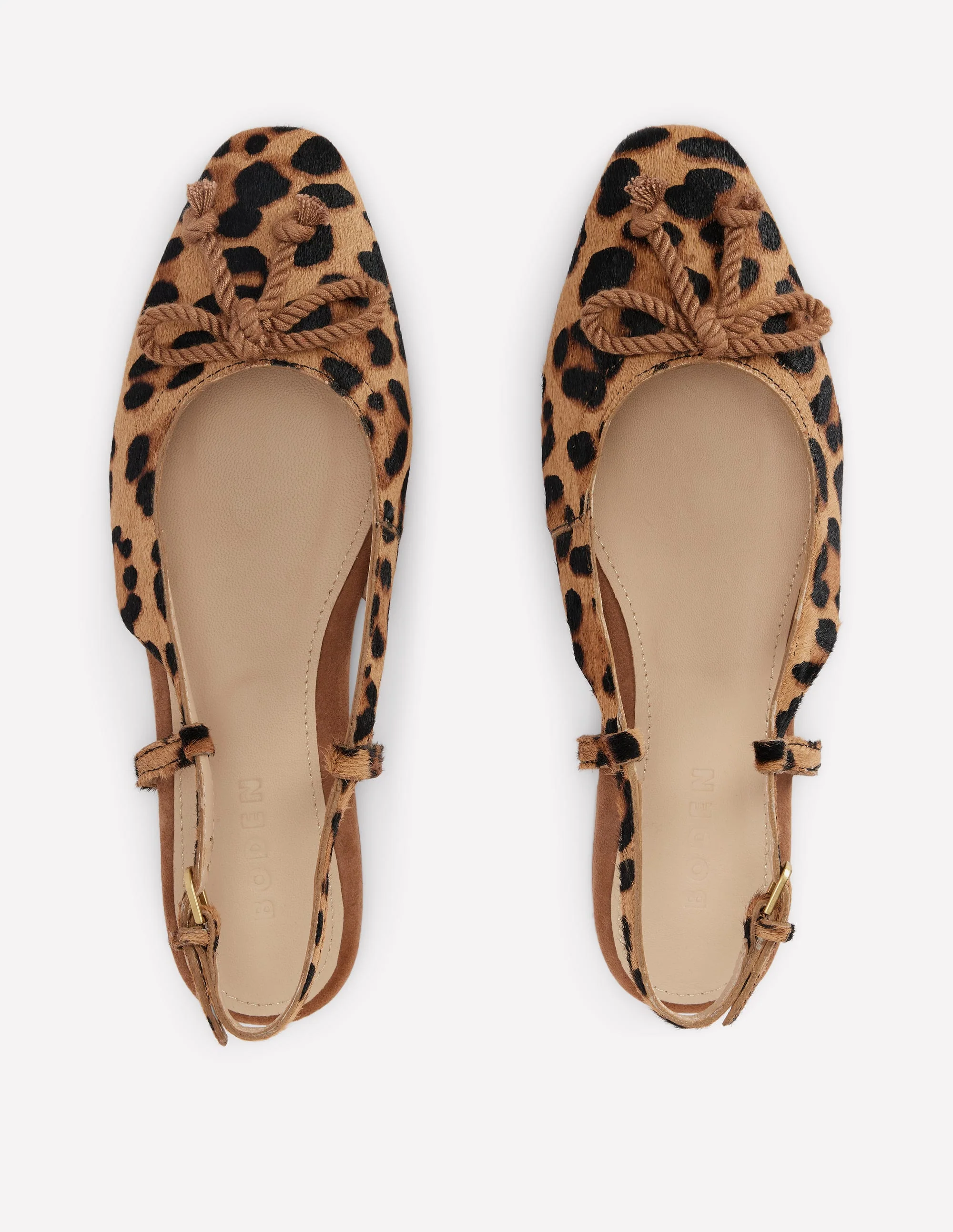 Easy Slingback Flats-Classic Leopard - Image 5