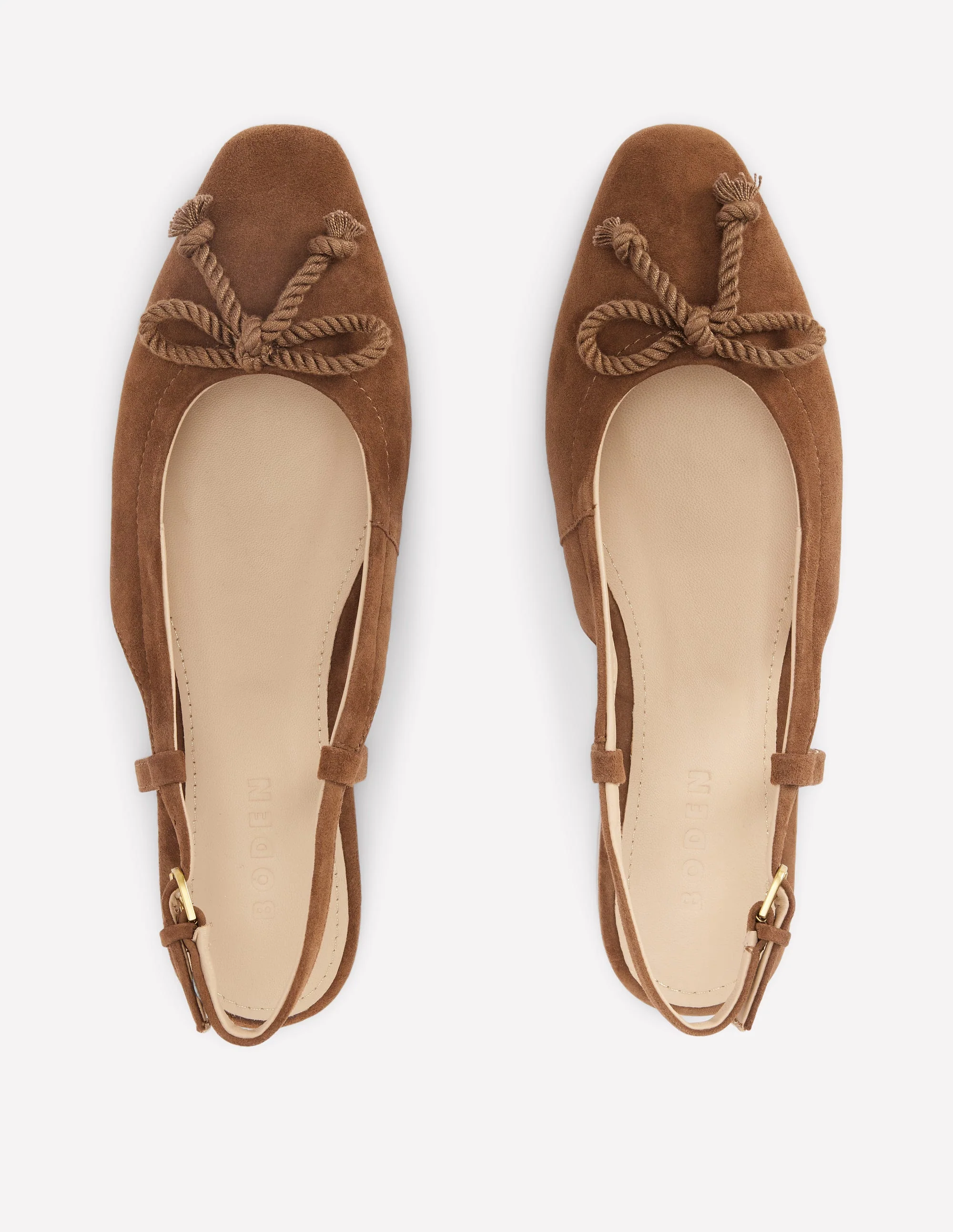 Easy Slingback Flats-Raw Umber - Image 5