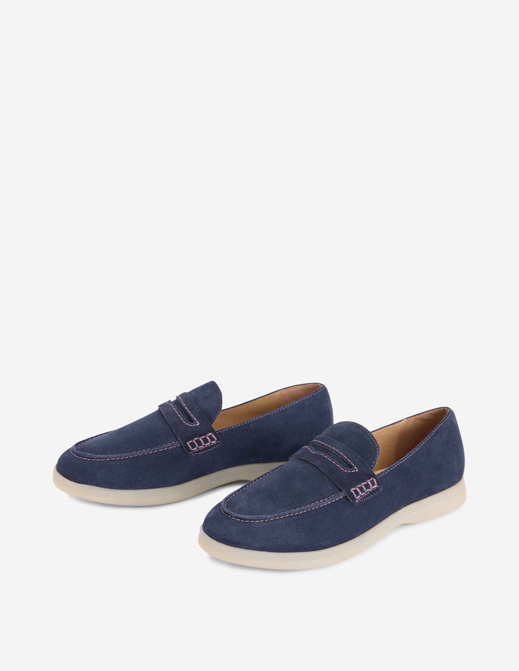 Easy soft loafers-Navy - Image 3