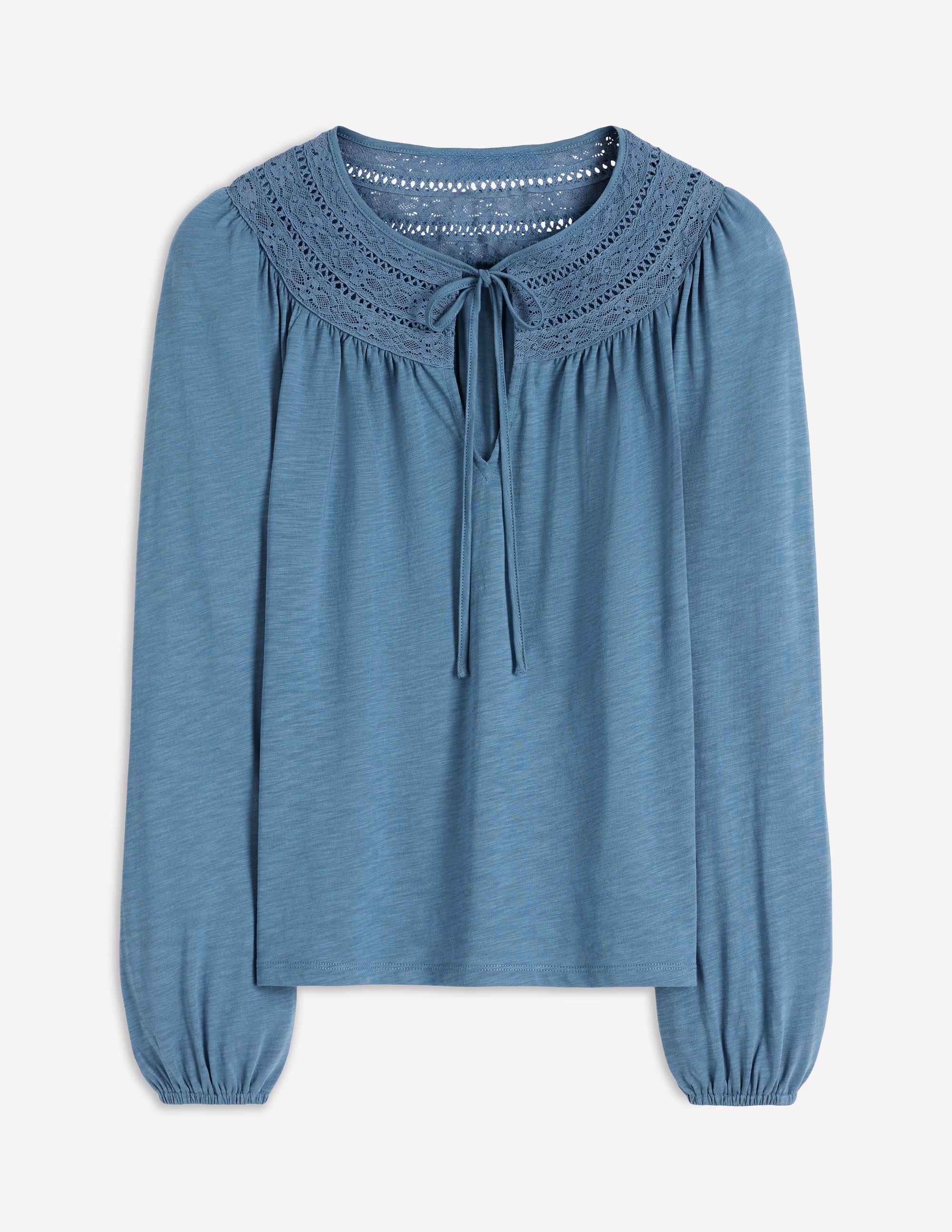 Edi Trim Detail Top-Captains Blue - Image 5