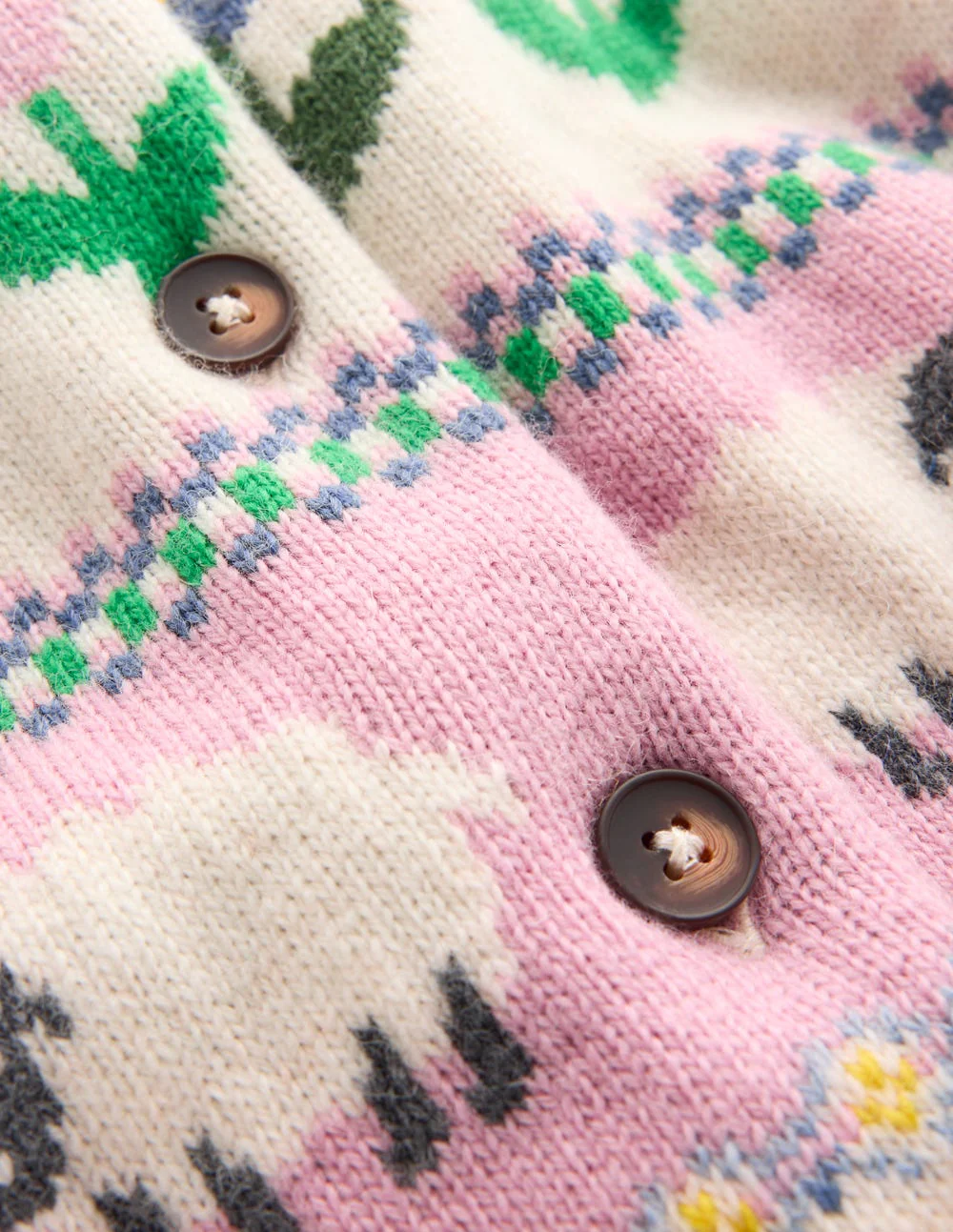 Edie Fair Isle Cardigan-Easter Farm - Image 6