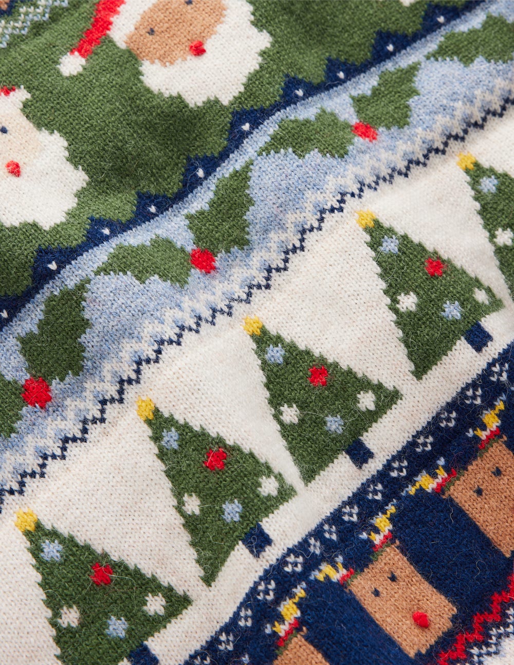 Edie Fair Isle Jumper-Multi, Christmas Fair Isle - Image 7