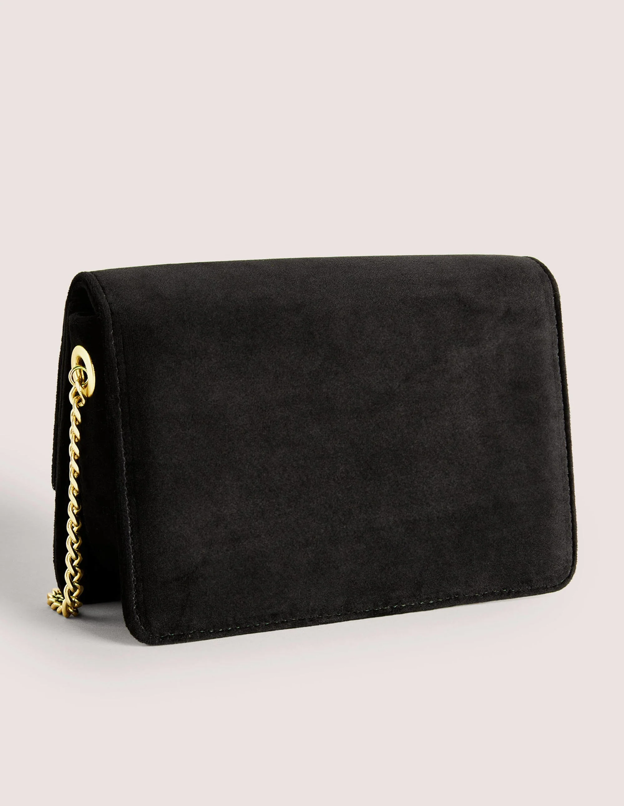 Embellished Velvet Bag-Black Bow - Image 2