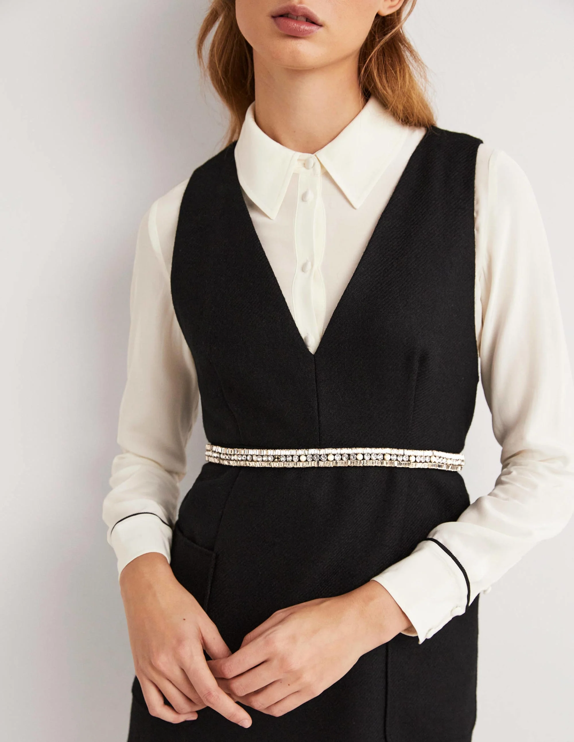 Embellished Waist Belt-Black - Image 2