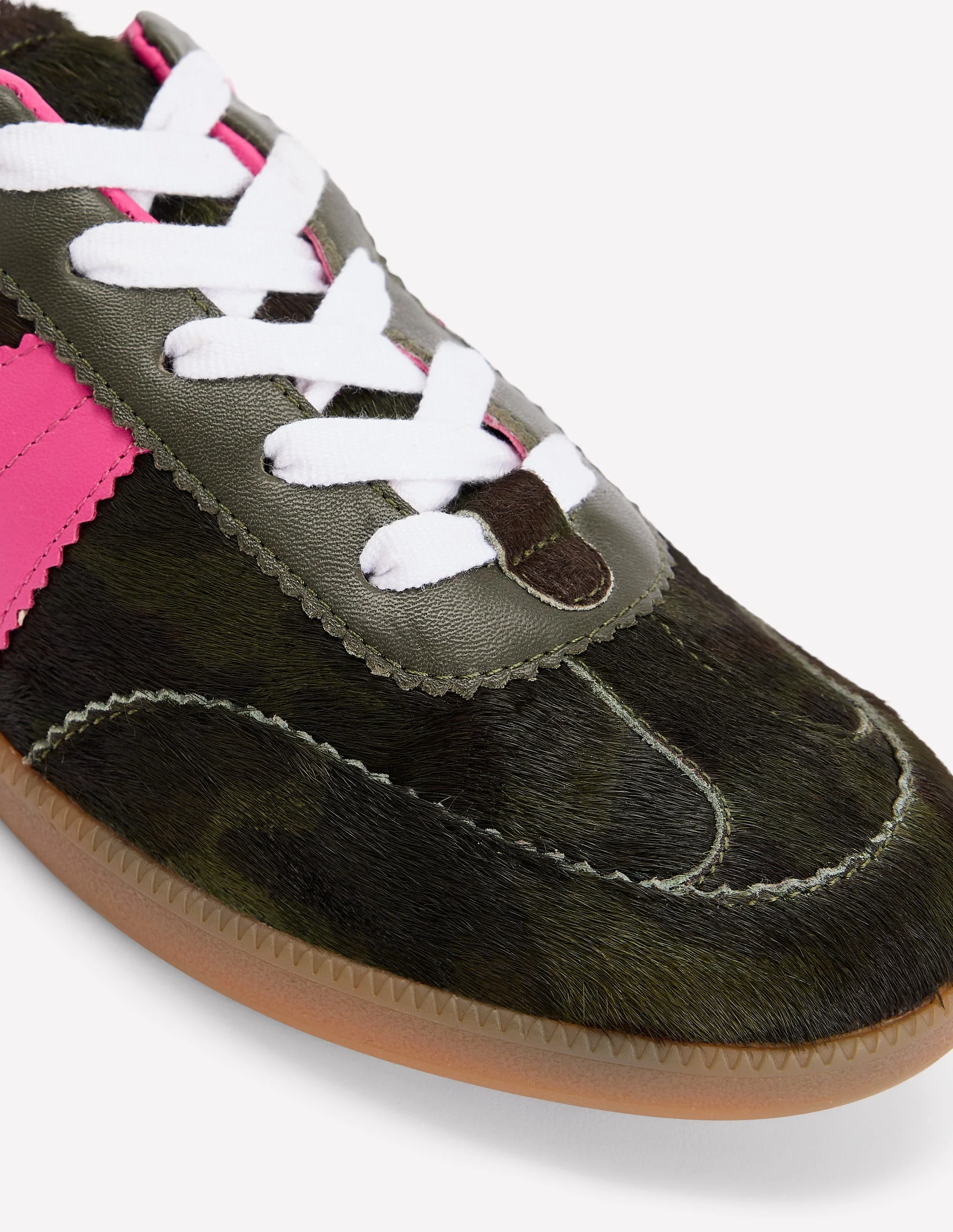Erin Retro Tennis Trainers-Camo/Pink Peony - Image 4