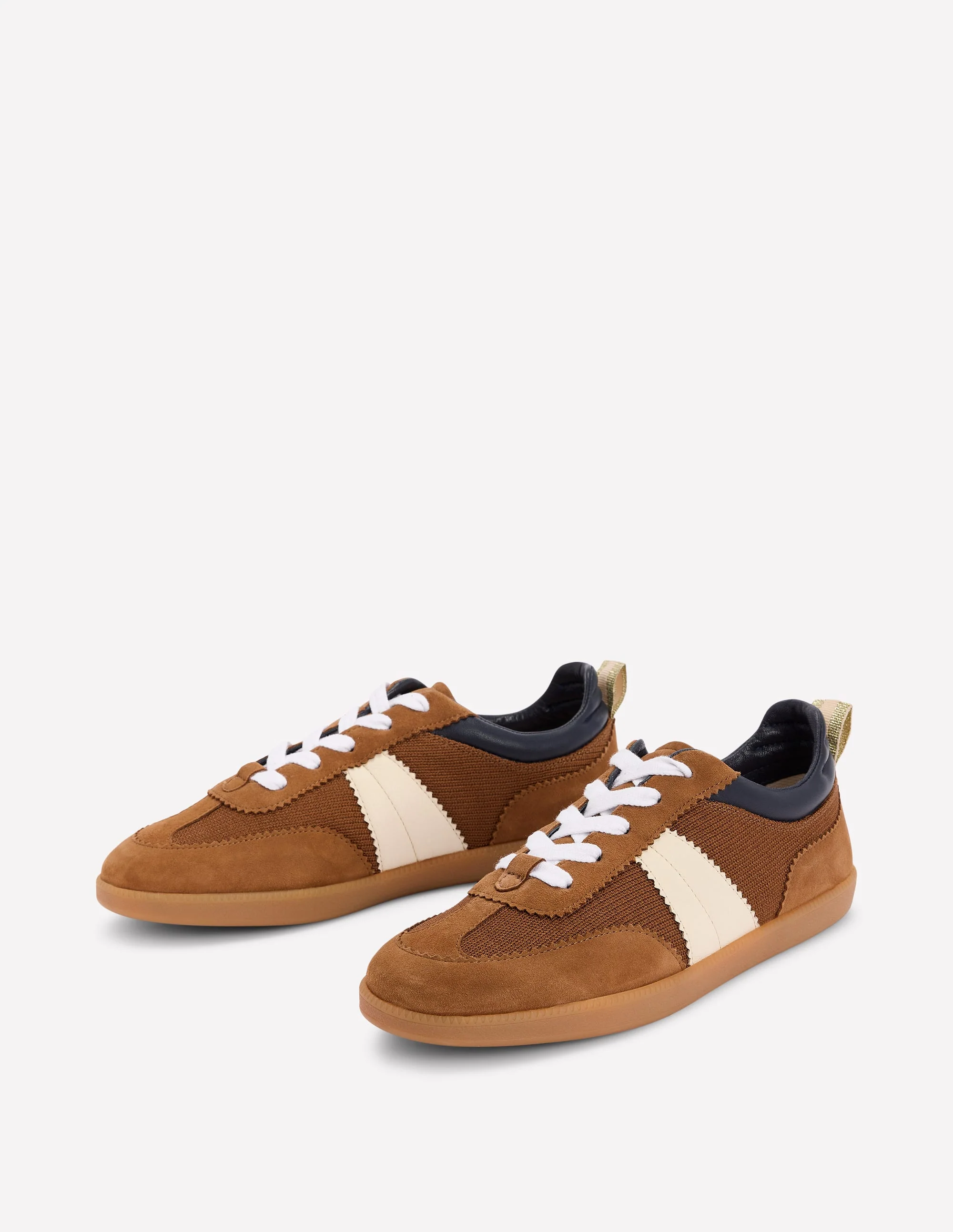 Erin Retro Tennis Trainers-Gingersnap - Image 3