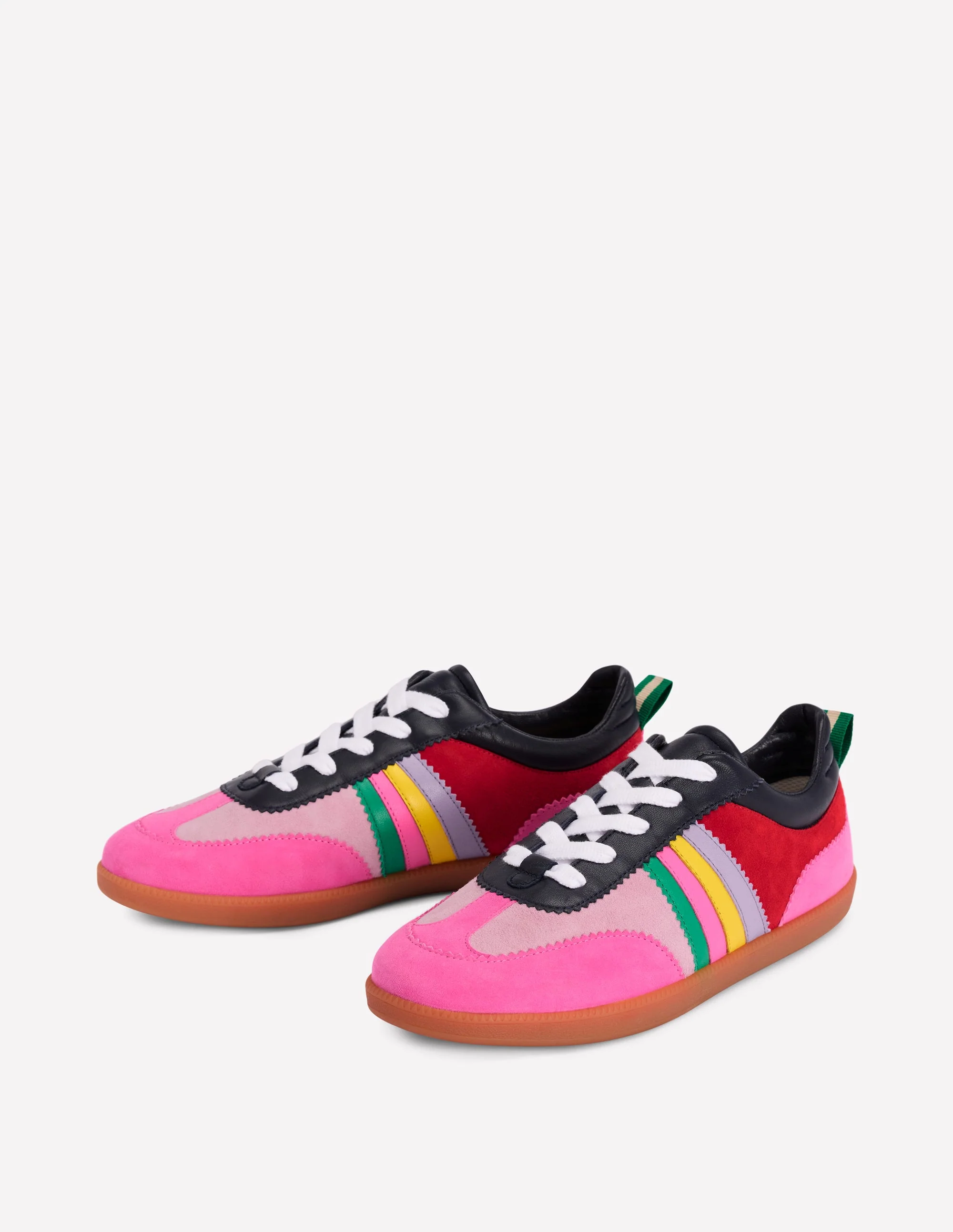 Erin Retro Tennis Trainers-Multicolour - Image 3