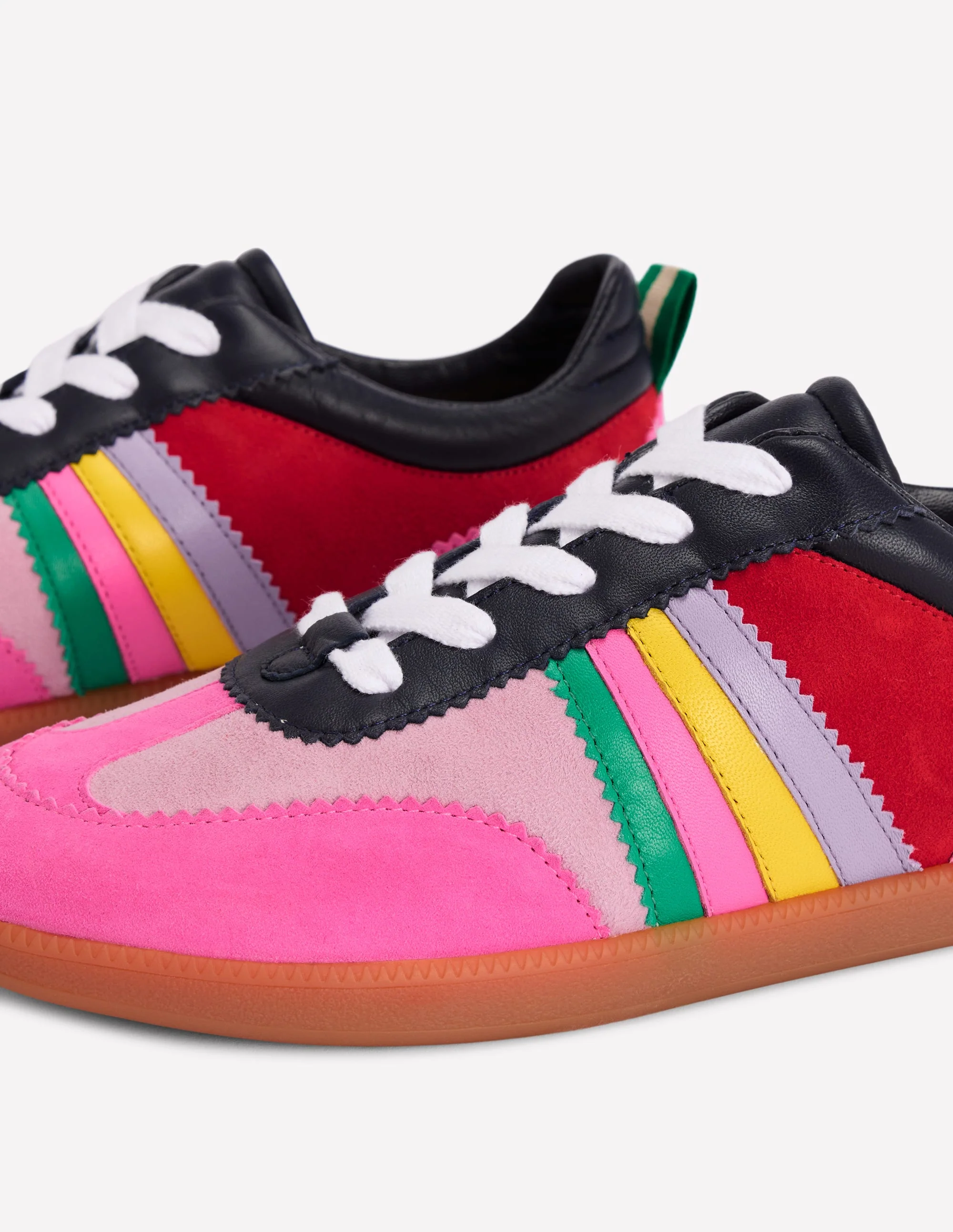 Erin Retro Tennis Trainers-Multicolour - Image 4