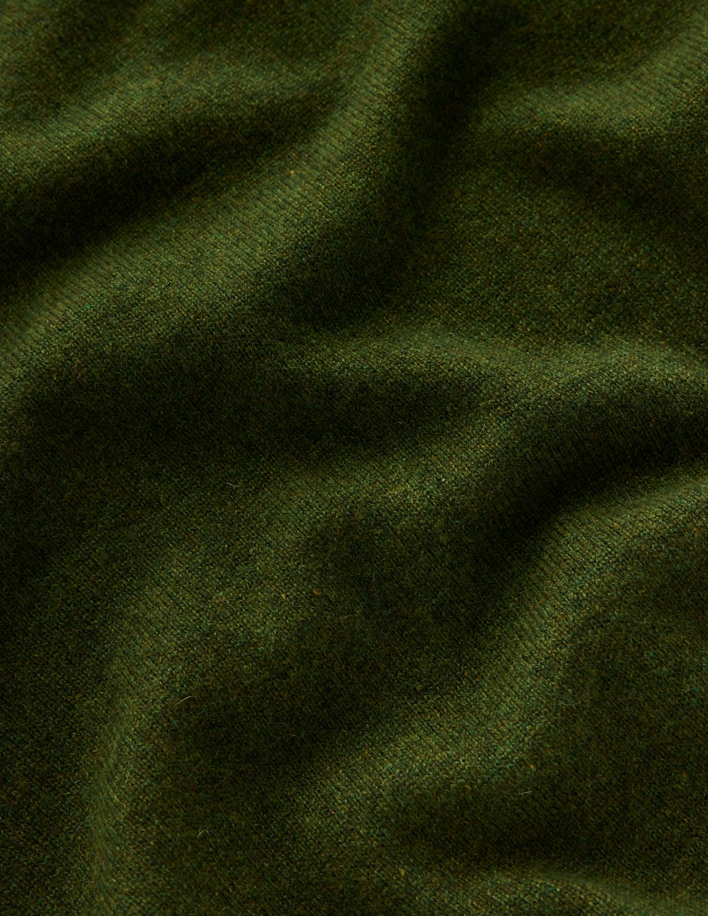 Eva Cashmere Tank-Leaf Green Melange - Image 7