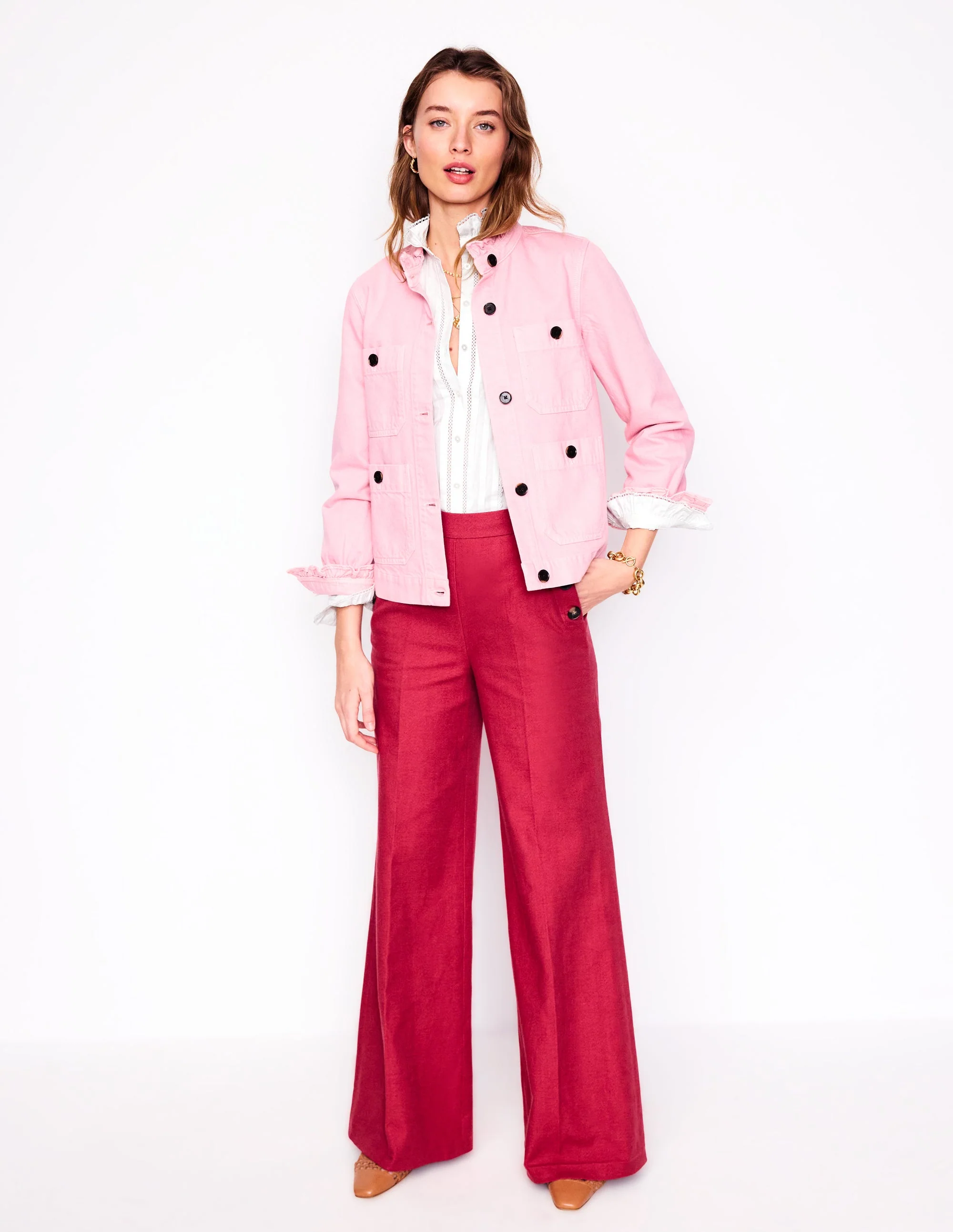 Felicity Lace Blouse-White - Image 5