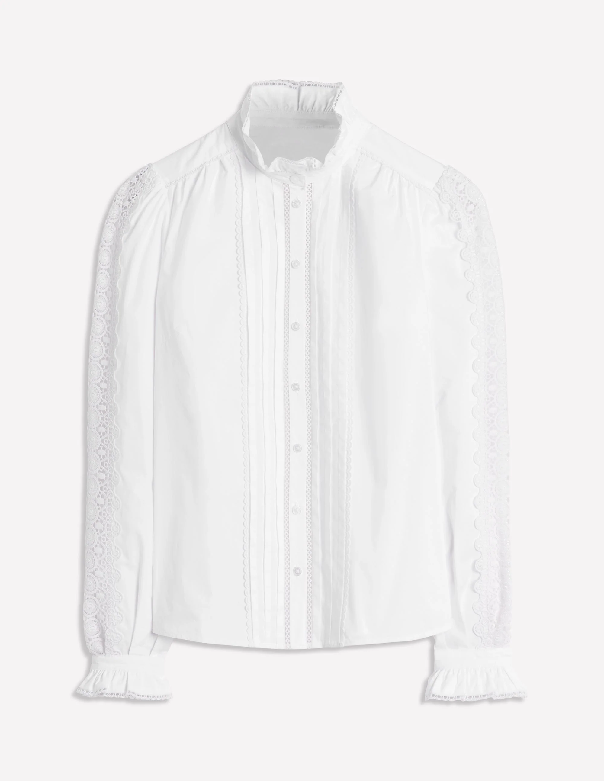 Felicity Lace Blouse-White - Image 7