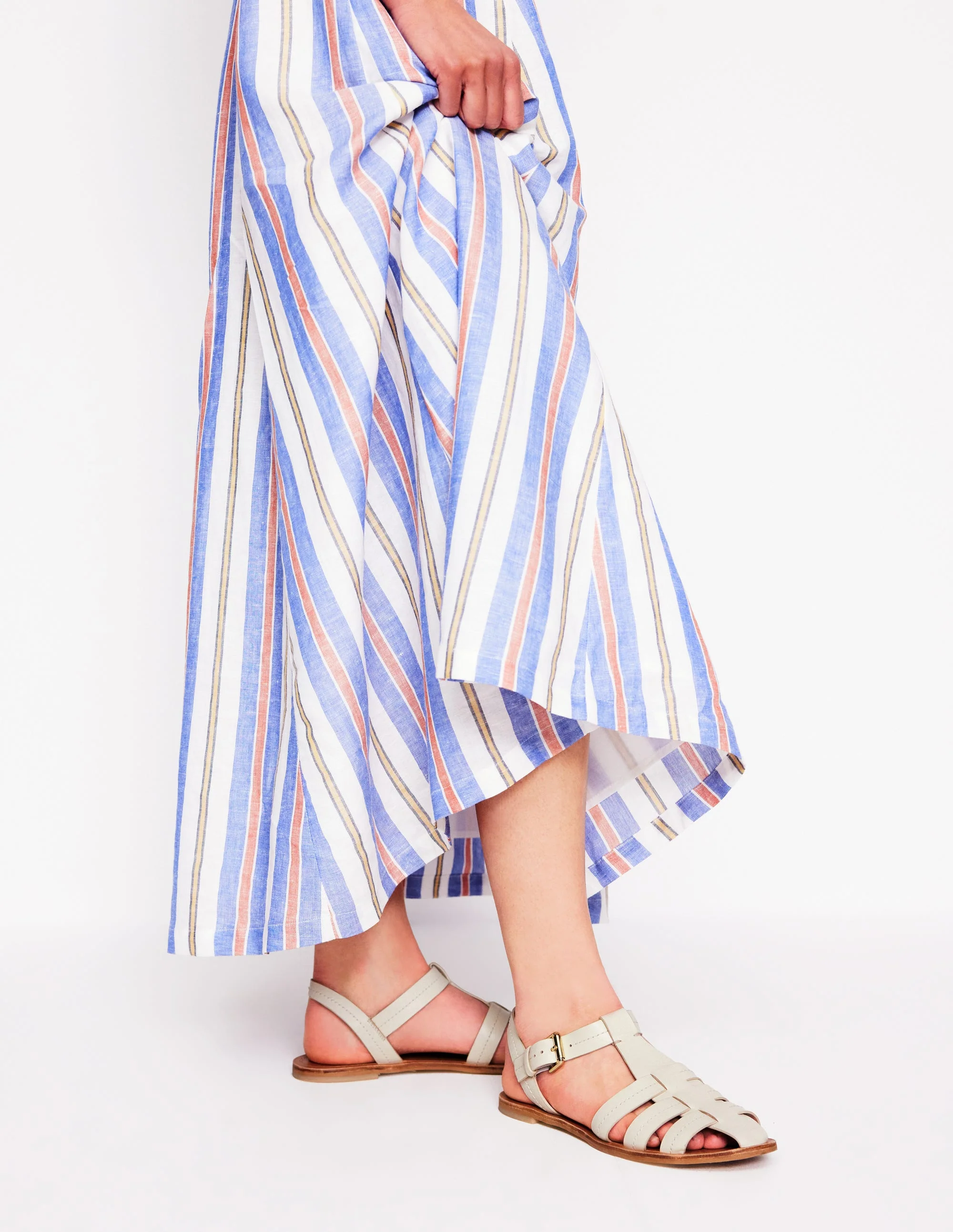 Fisherman Flat Sandals-Ecru - Image 2