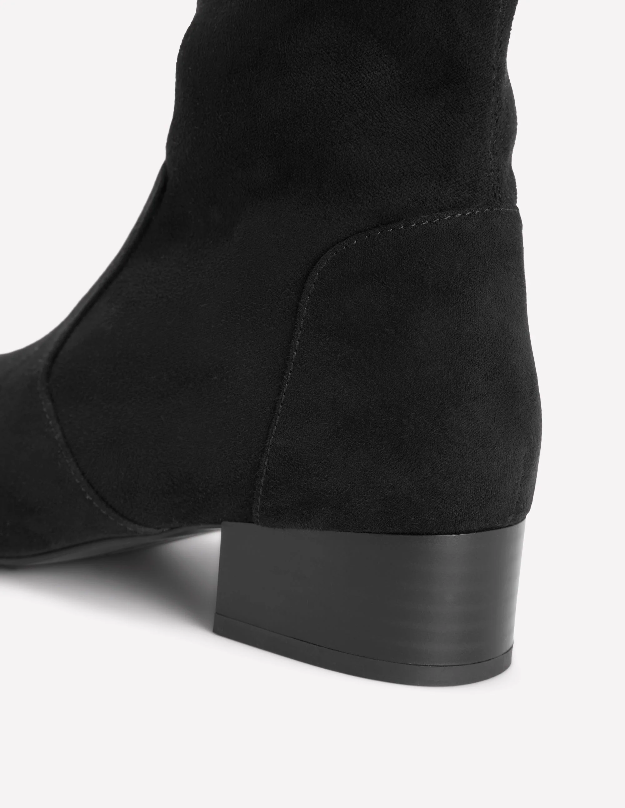 Flat Stretch Boots-Black - Image 4