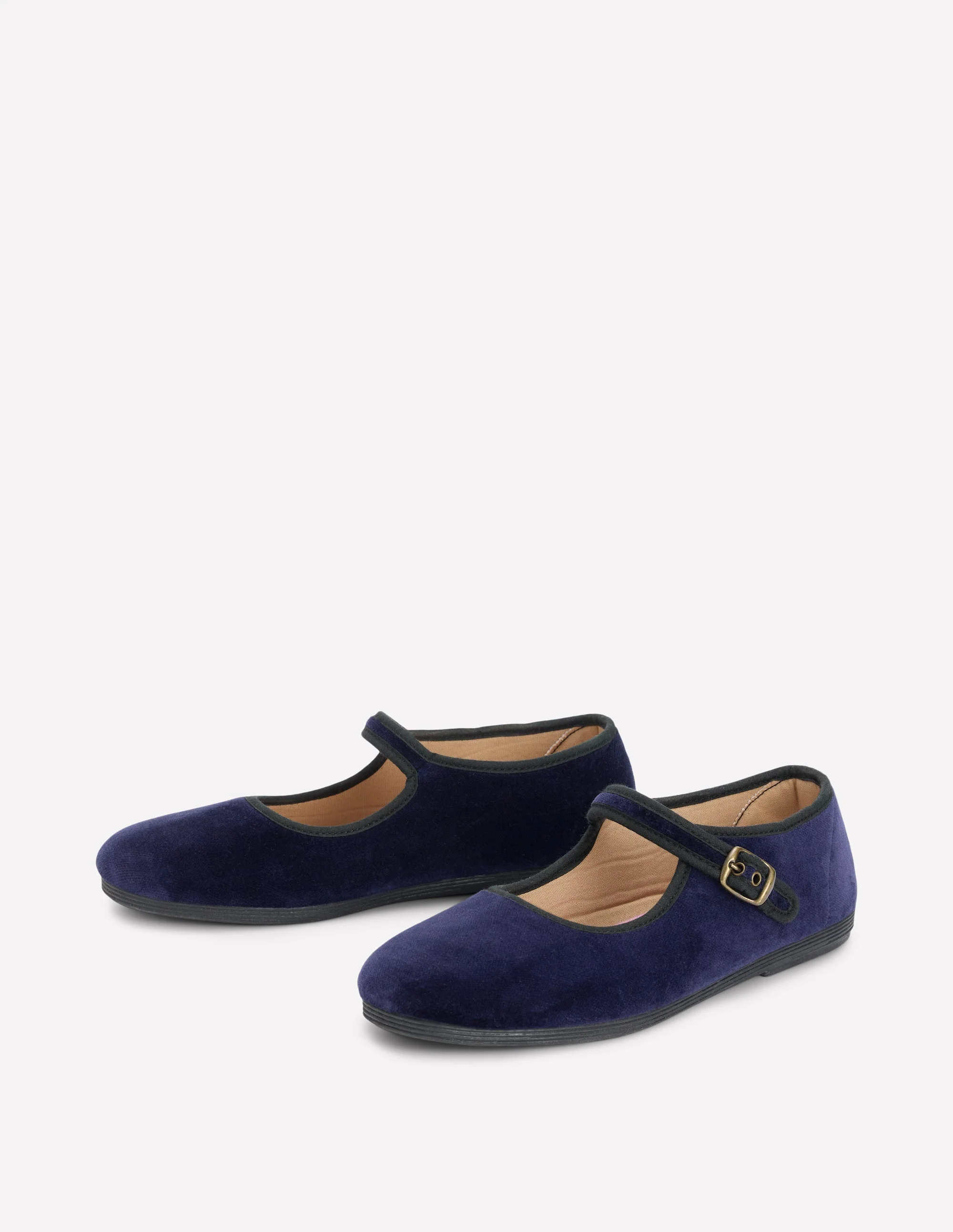 Flexi Mary Jane-Navy Velvet - Image 3