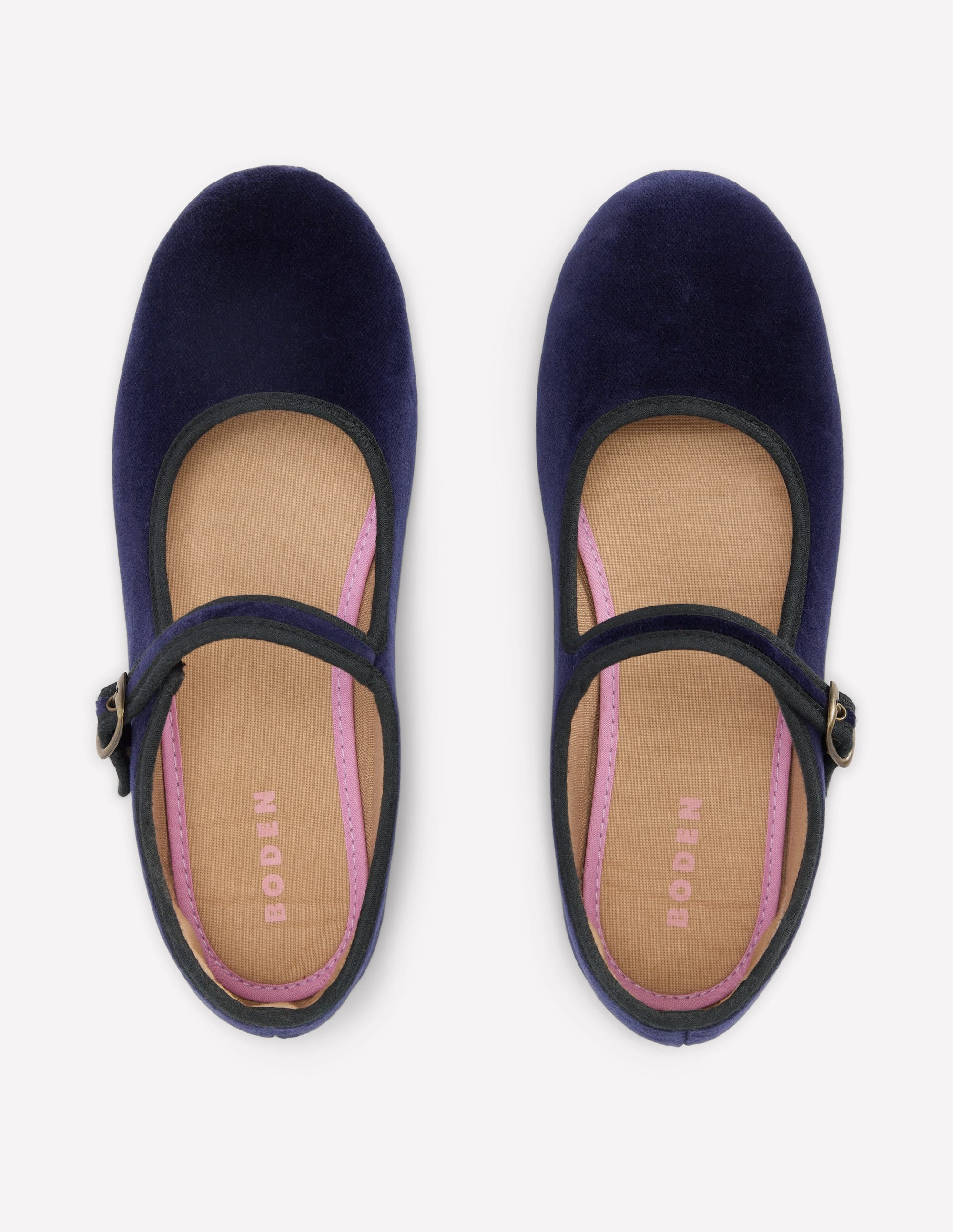 Flexi Mary Jane-Navy Velvet - Image 5