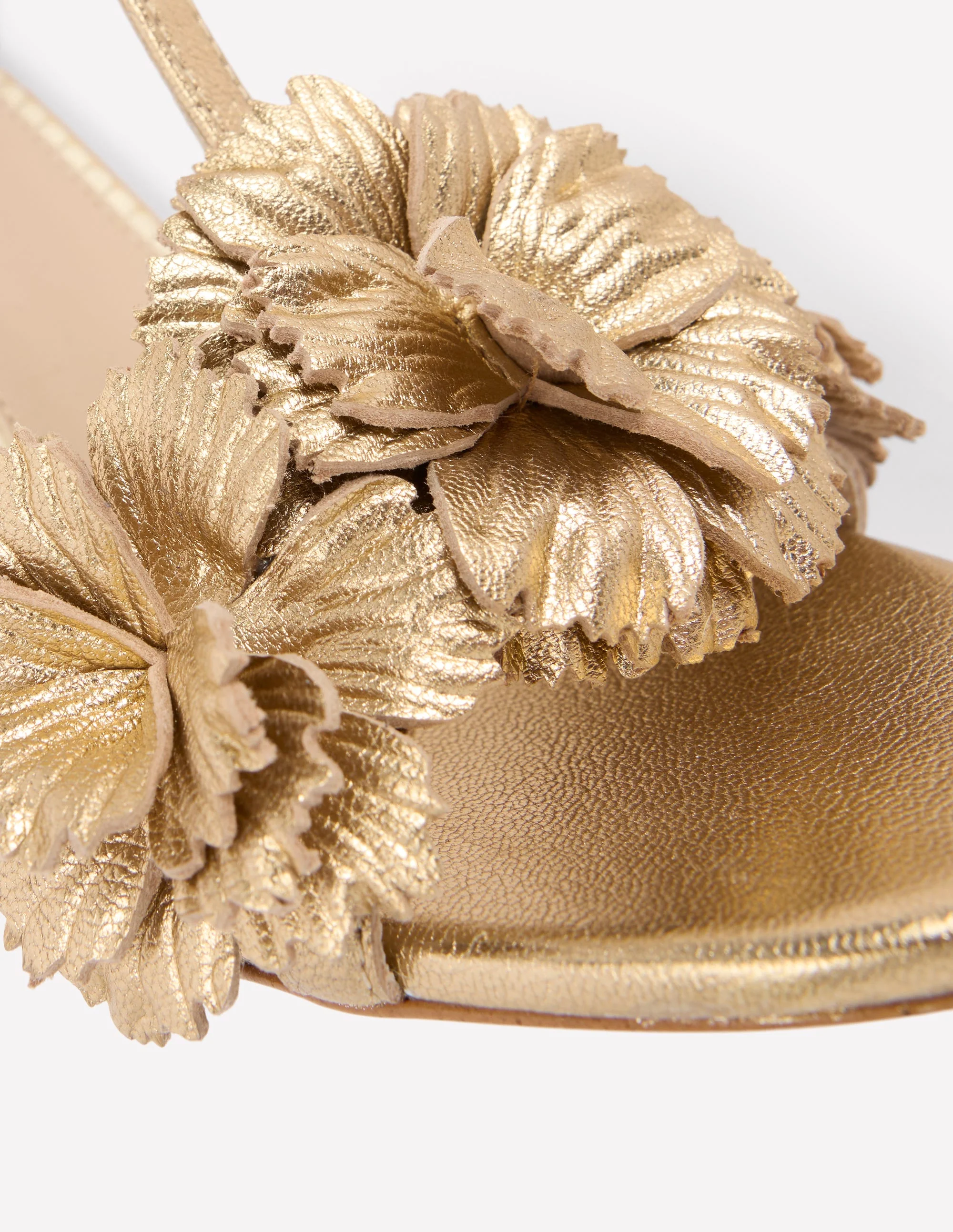 Flower Sandals-Gold - Image 4