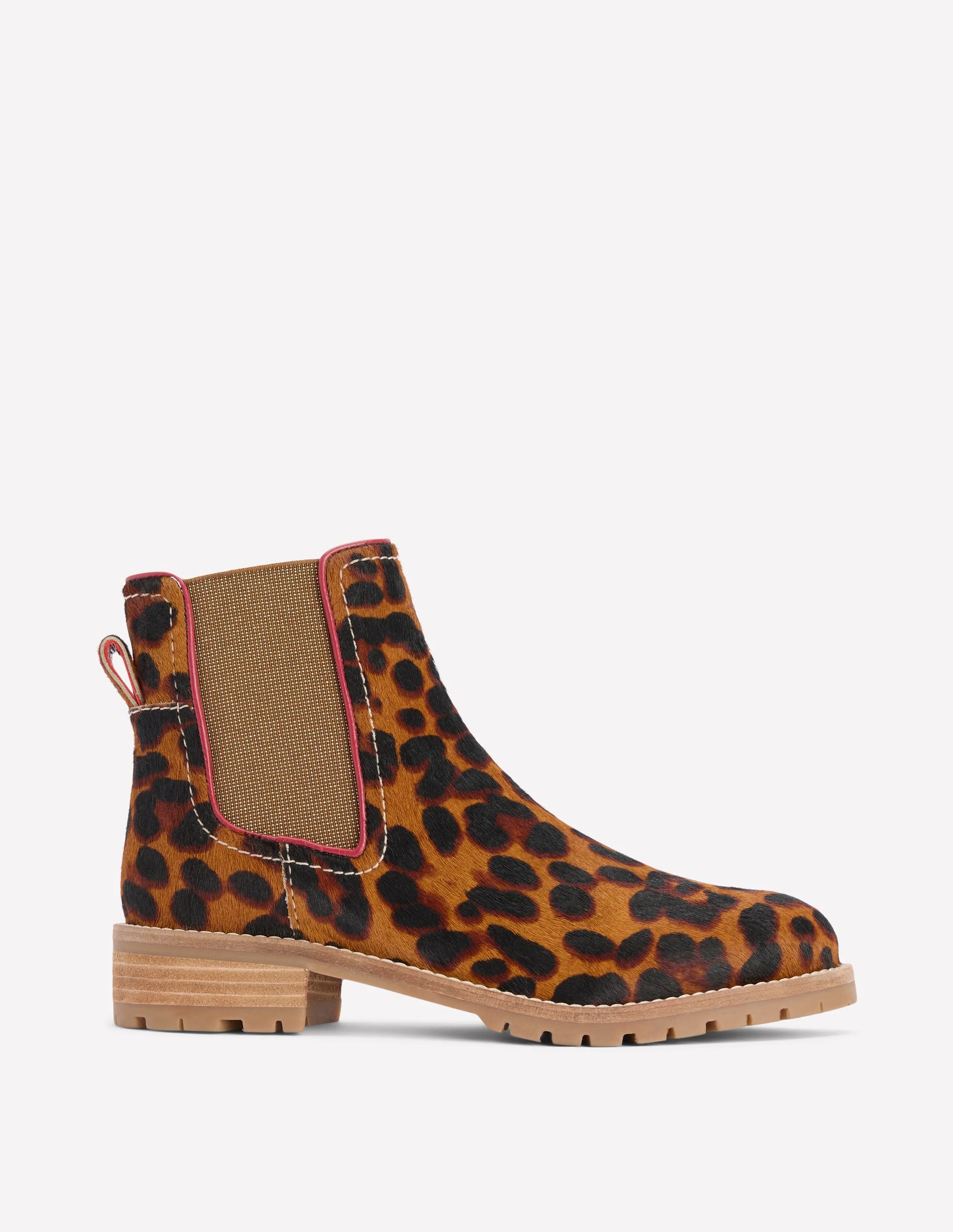 Freya Chelsea Boots-Leopard