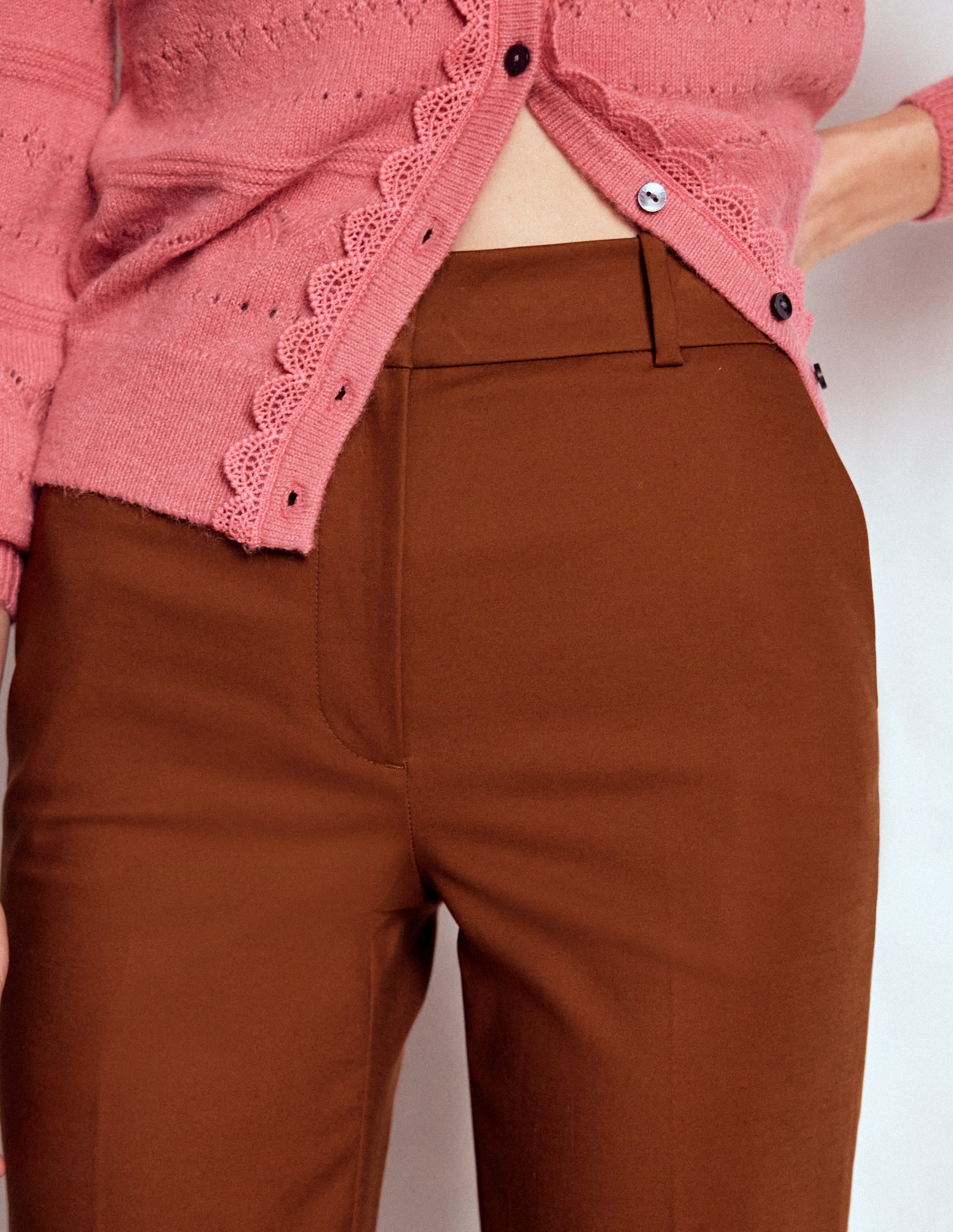 Full Length Canonbury Trousers-Russet - Image 2