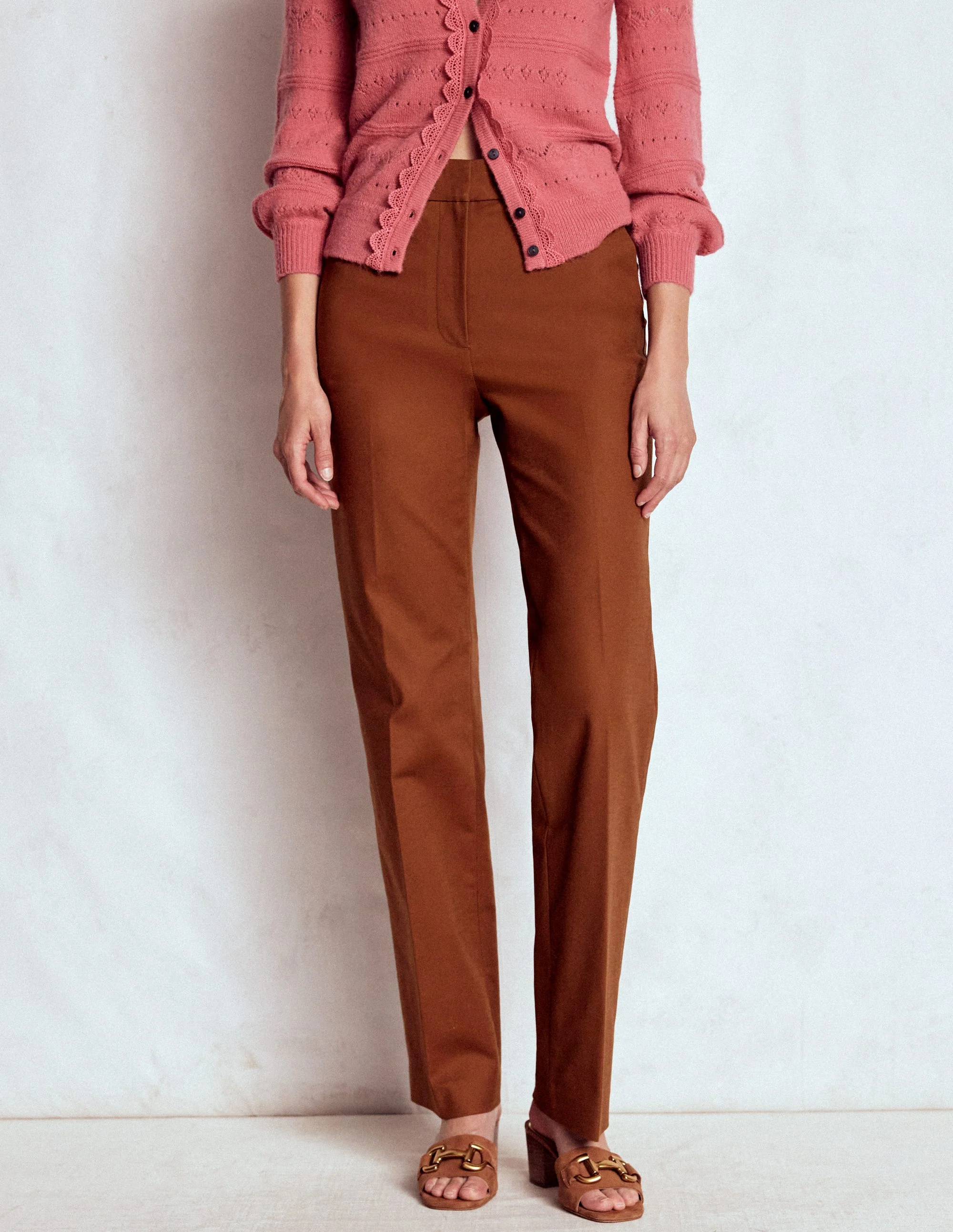 Full Length Canonbury Trousers-Russet - Image 4