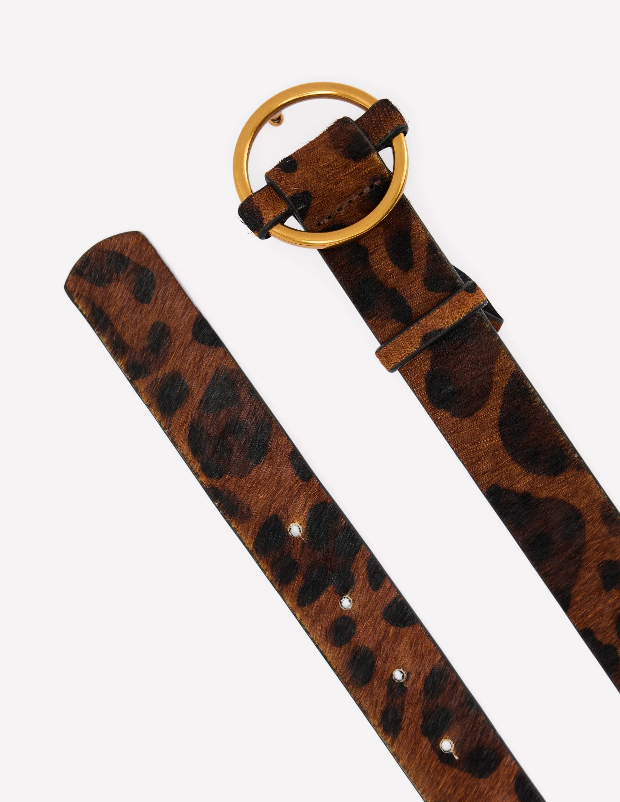 Heritage Classic Belt-Leopard Pony - Image 3