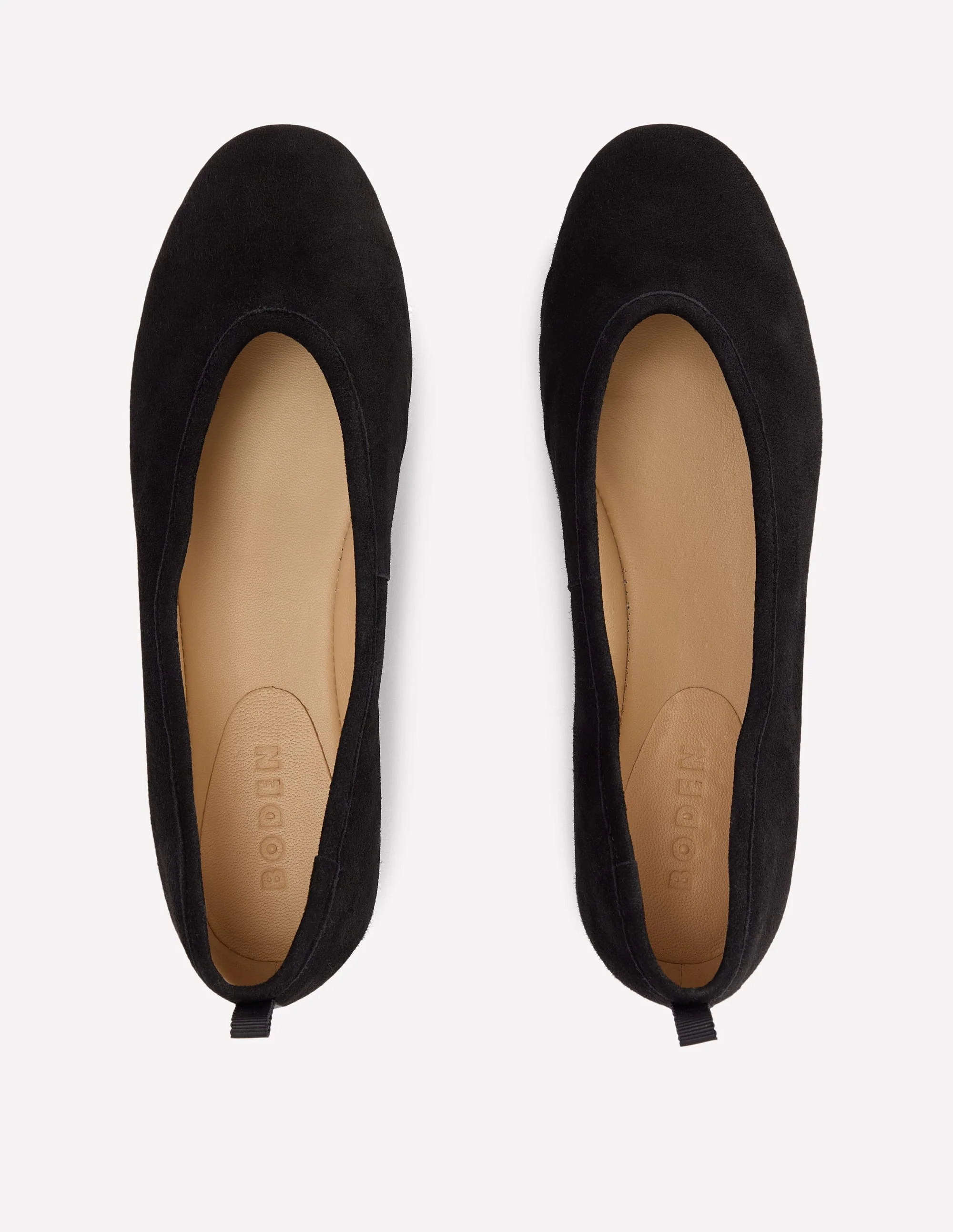 High Cut Ballet Flats-Black - Image 5