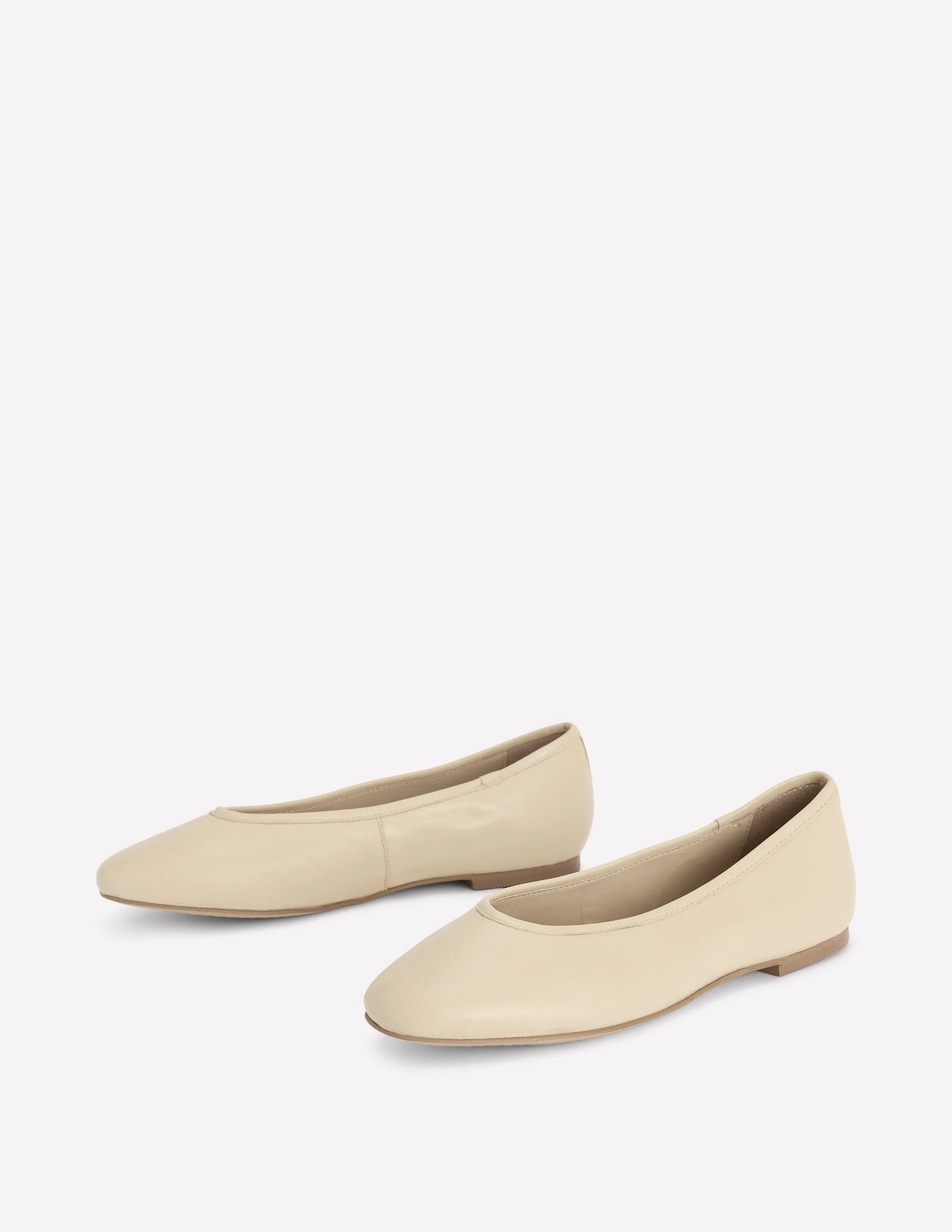 High Cut Ballet Flats-Butter Yellow - Image 4