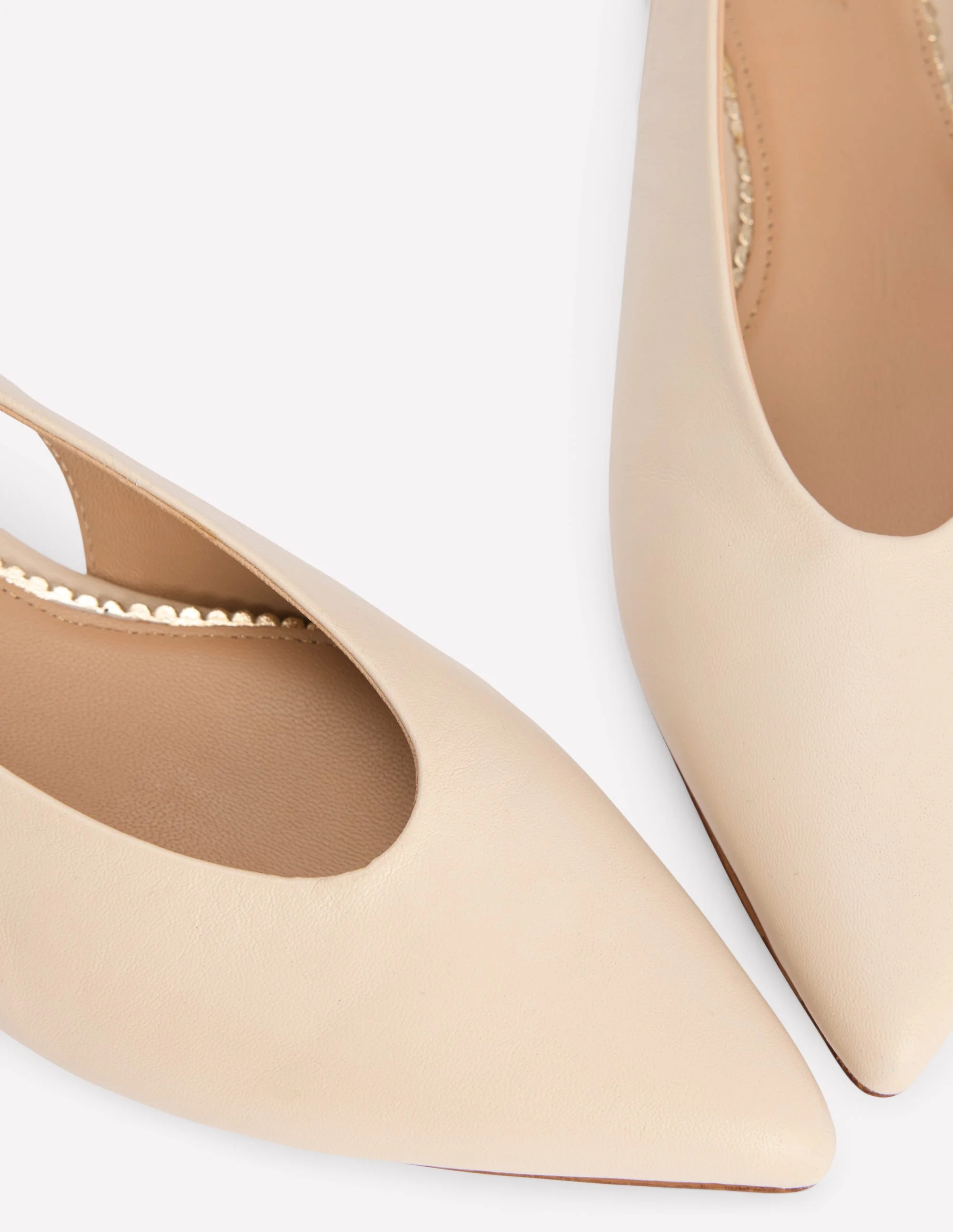 High Cut Flat Point-Ecru - Image 5