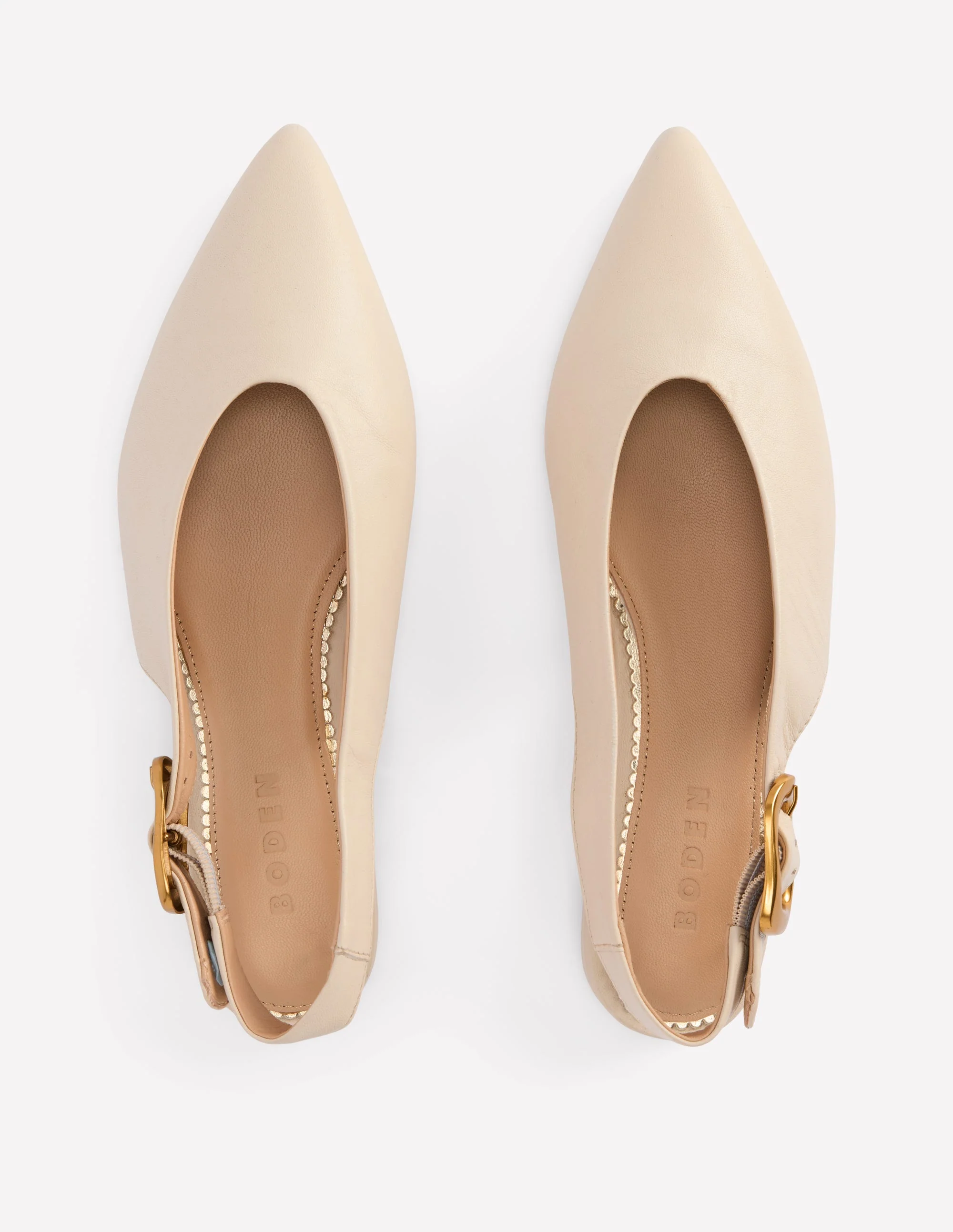 High Cut Flat Point-Ecru - Image 6