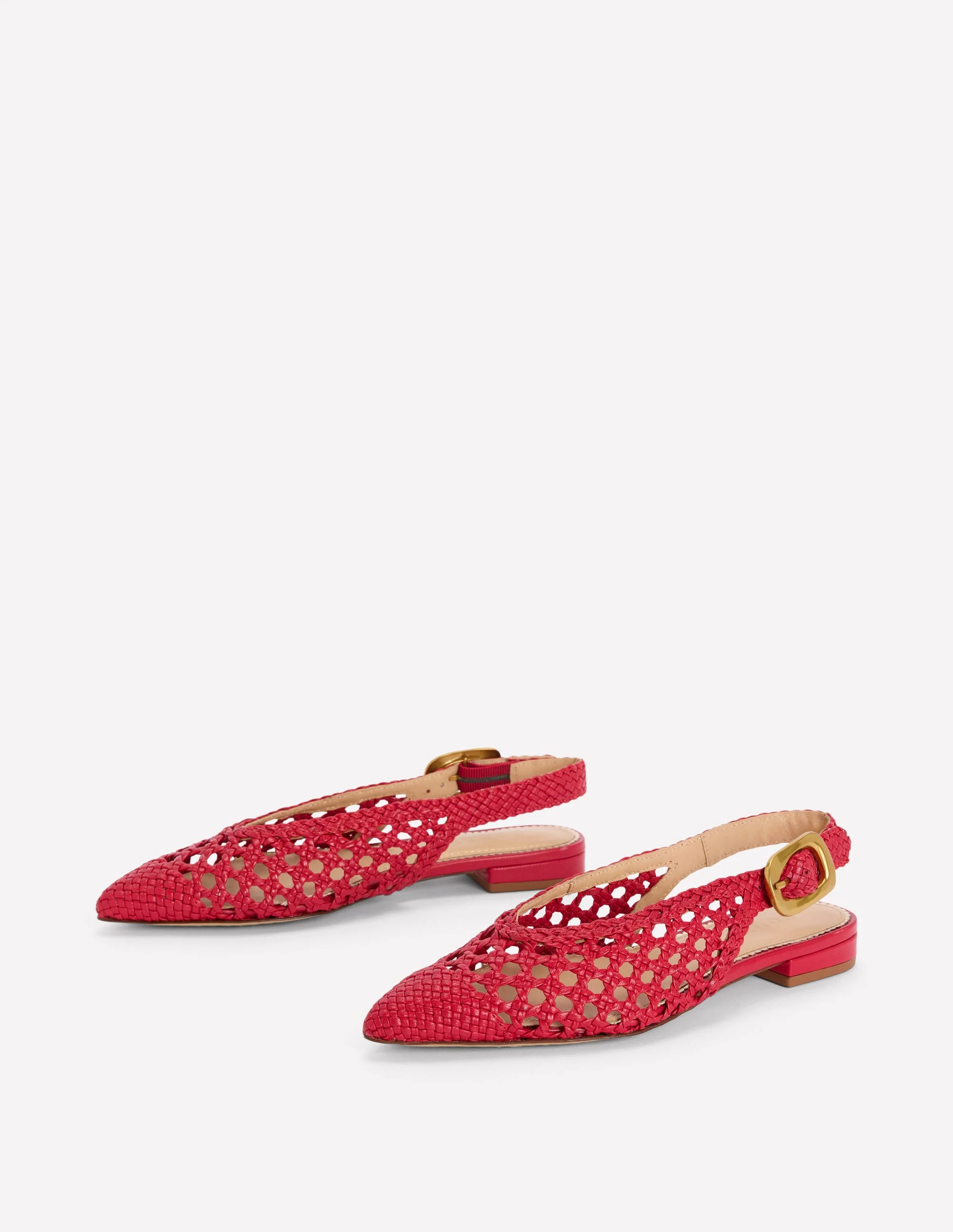 High Cut Flat Point-Red Weave - Image 3