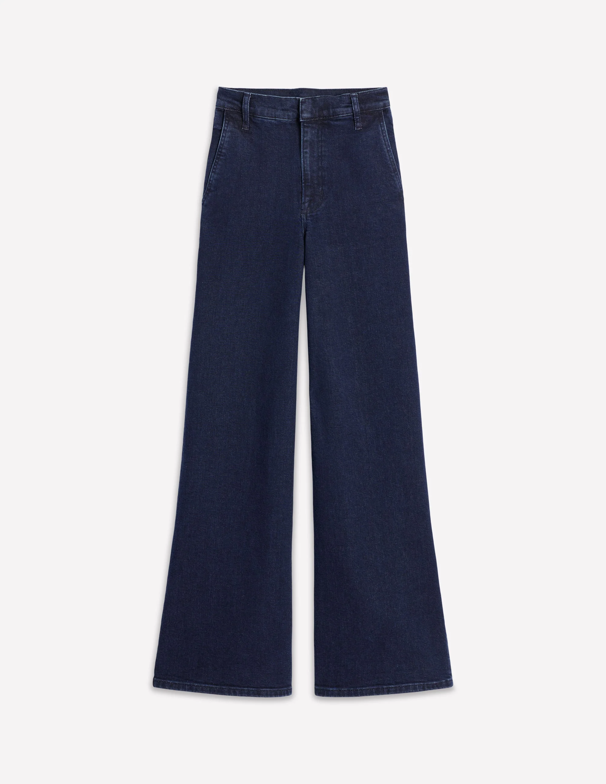High Rise Clean Wide Jeans-Dark Vintage - Image 6