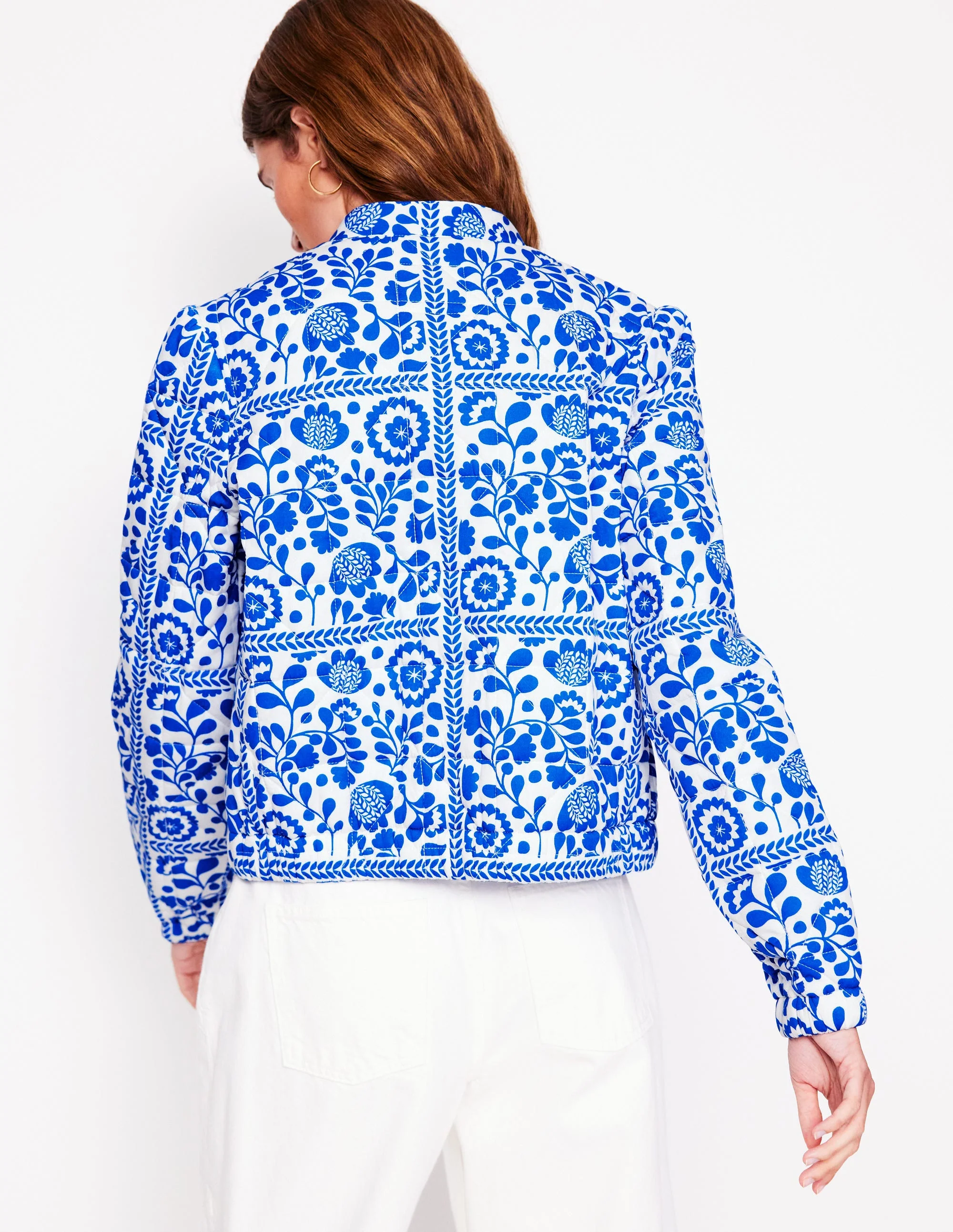 Highbury Quilted Jacket-Vine Tile - Image 3