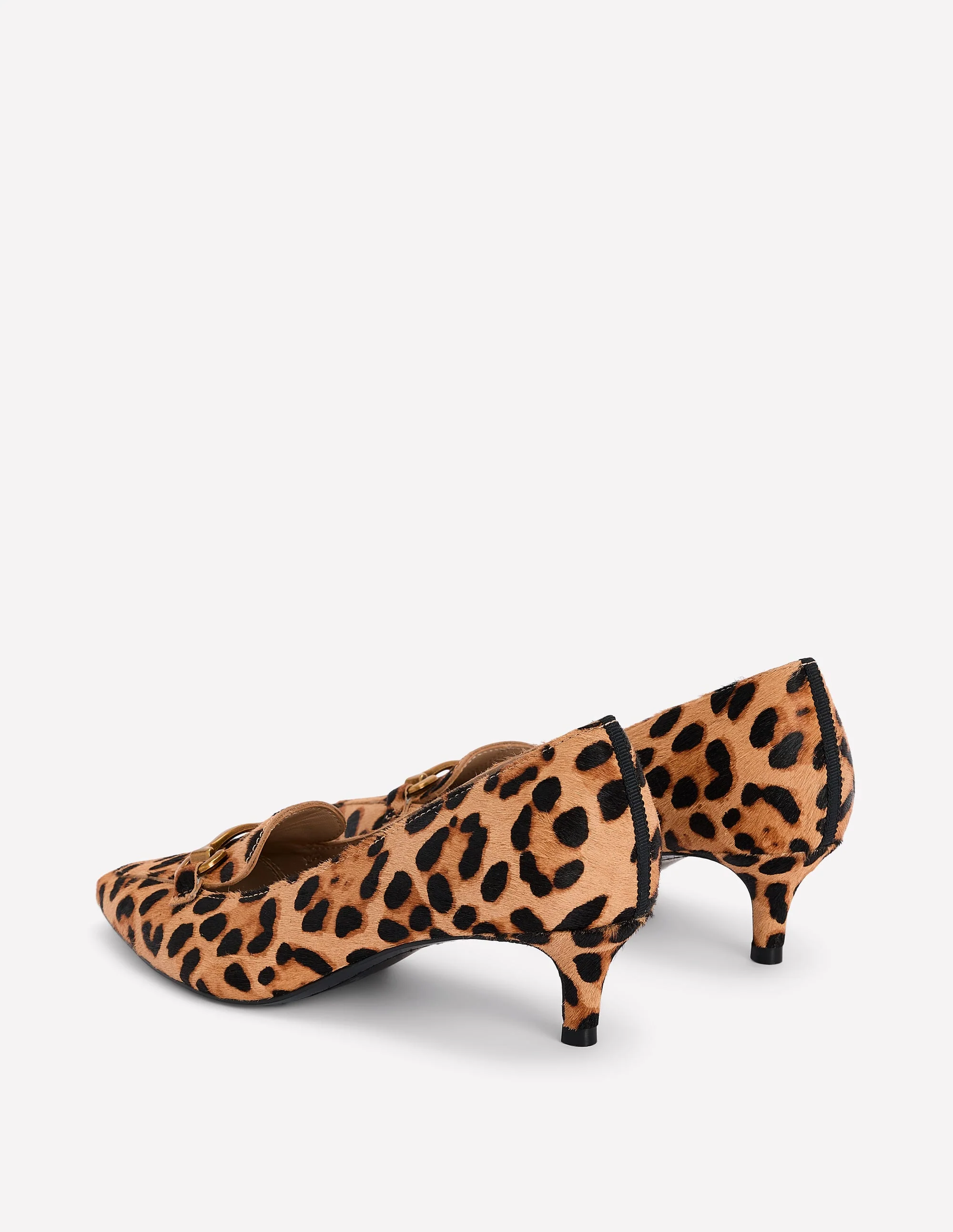 Iris Heel Snaffle Point Loafer-Leopard - Image 5