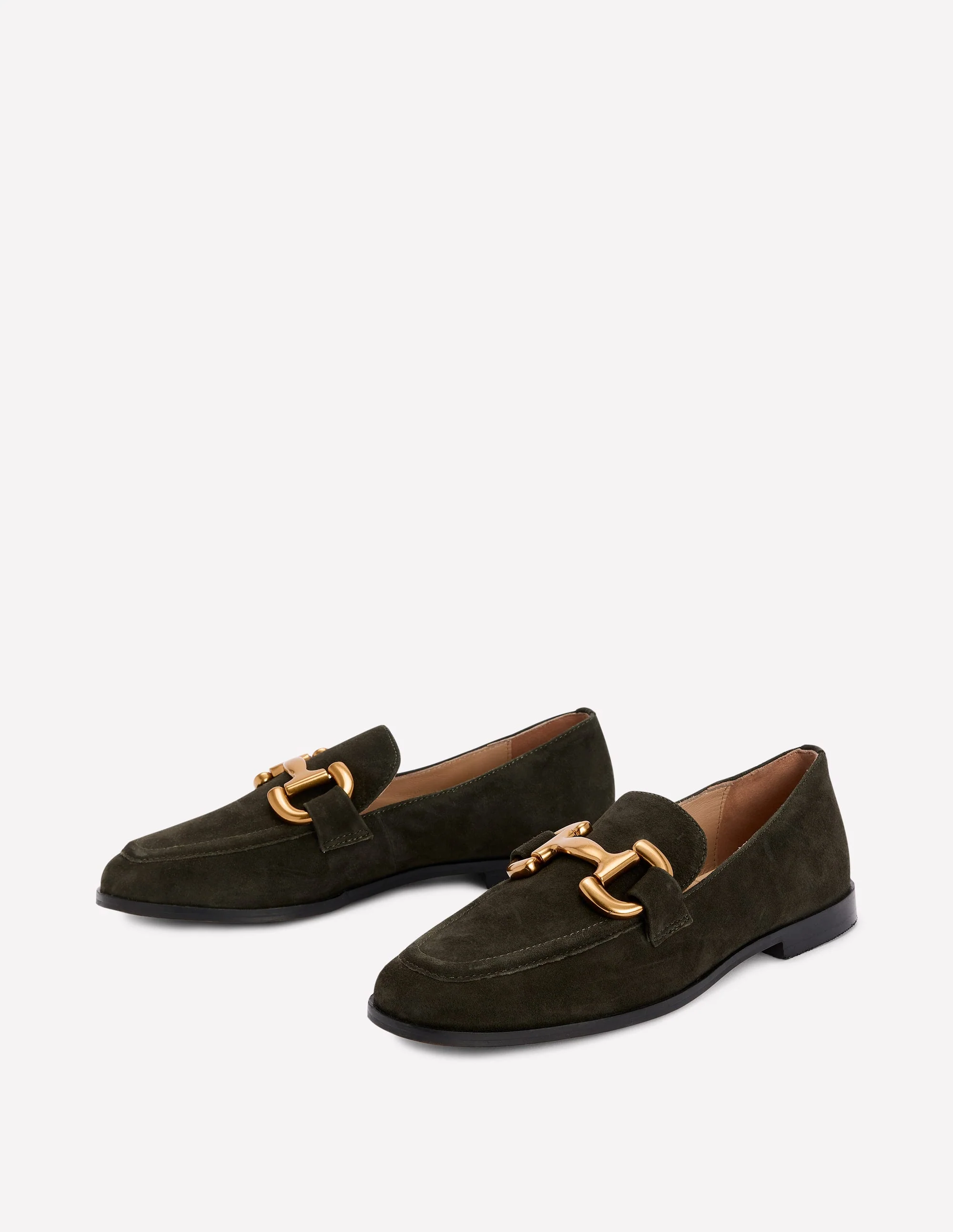 Iris Snaffle Loafers-Woodland Green - Image 3